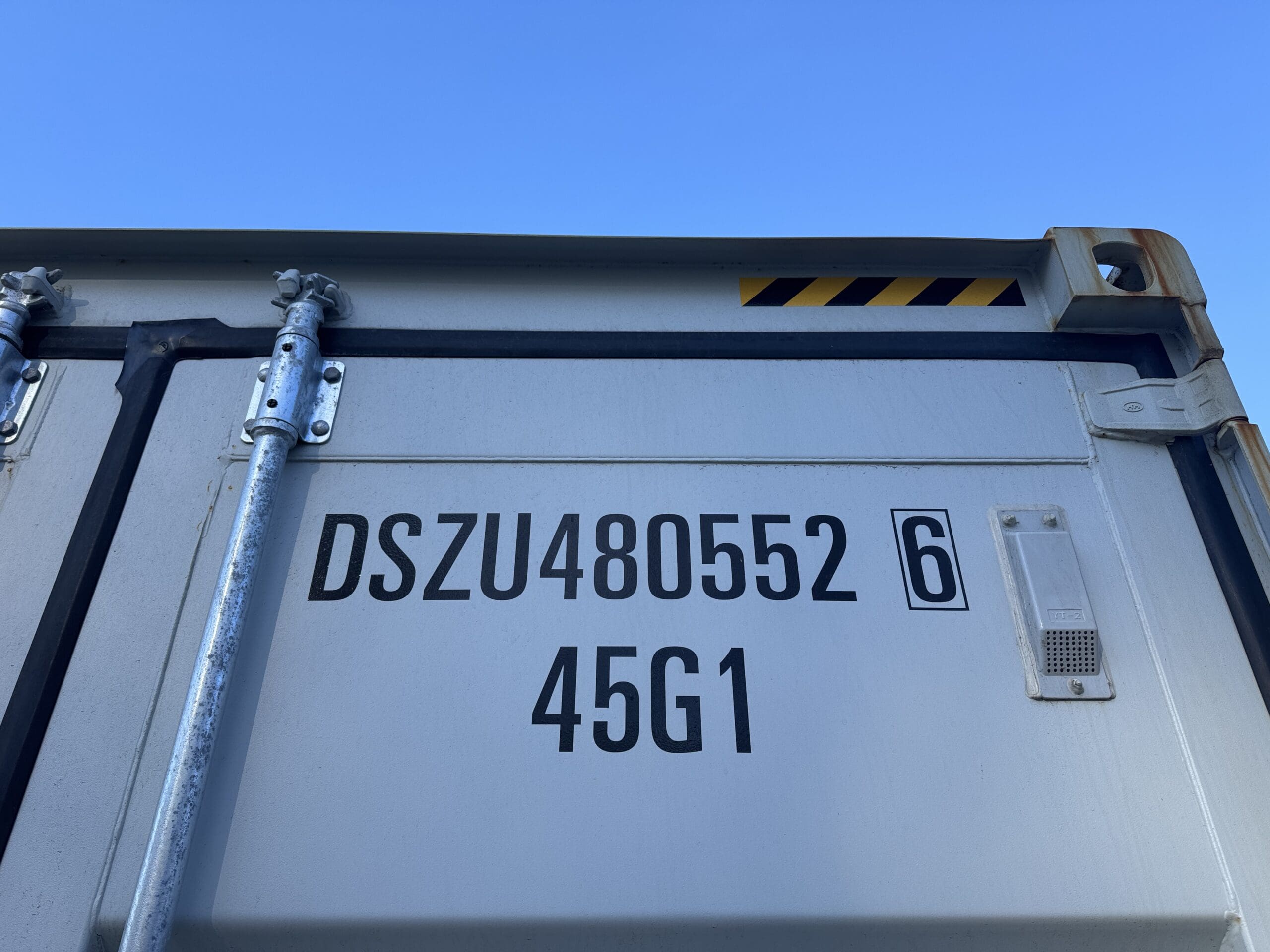 40ft New High Cube Shipping Container – Wind & Watertight – Gray — 40ft — new (image 2 of 12)