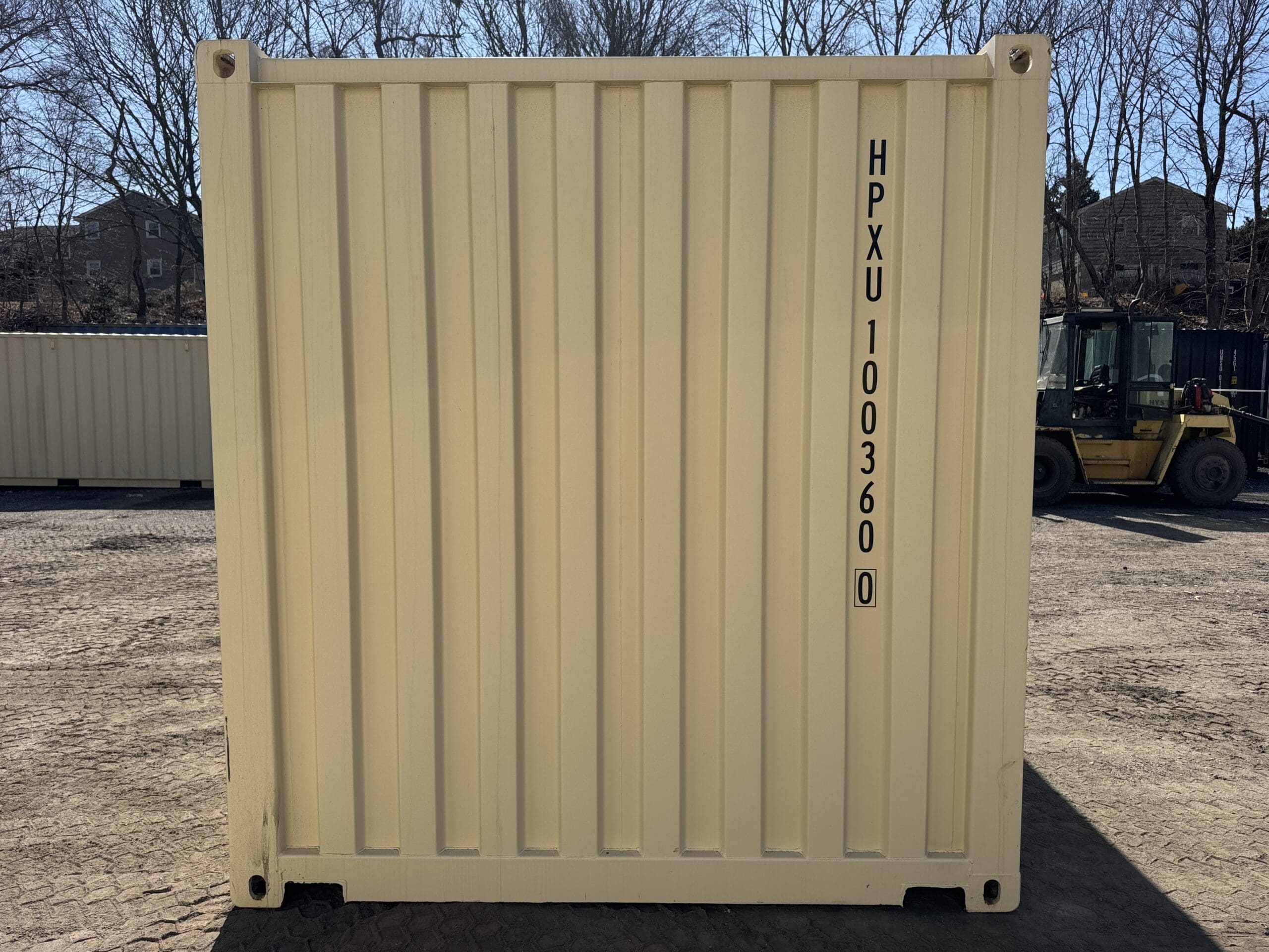 20ft New Shipping Container – Wind & Watertight – Beige — 20ft — new (image 12 of 12)