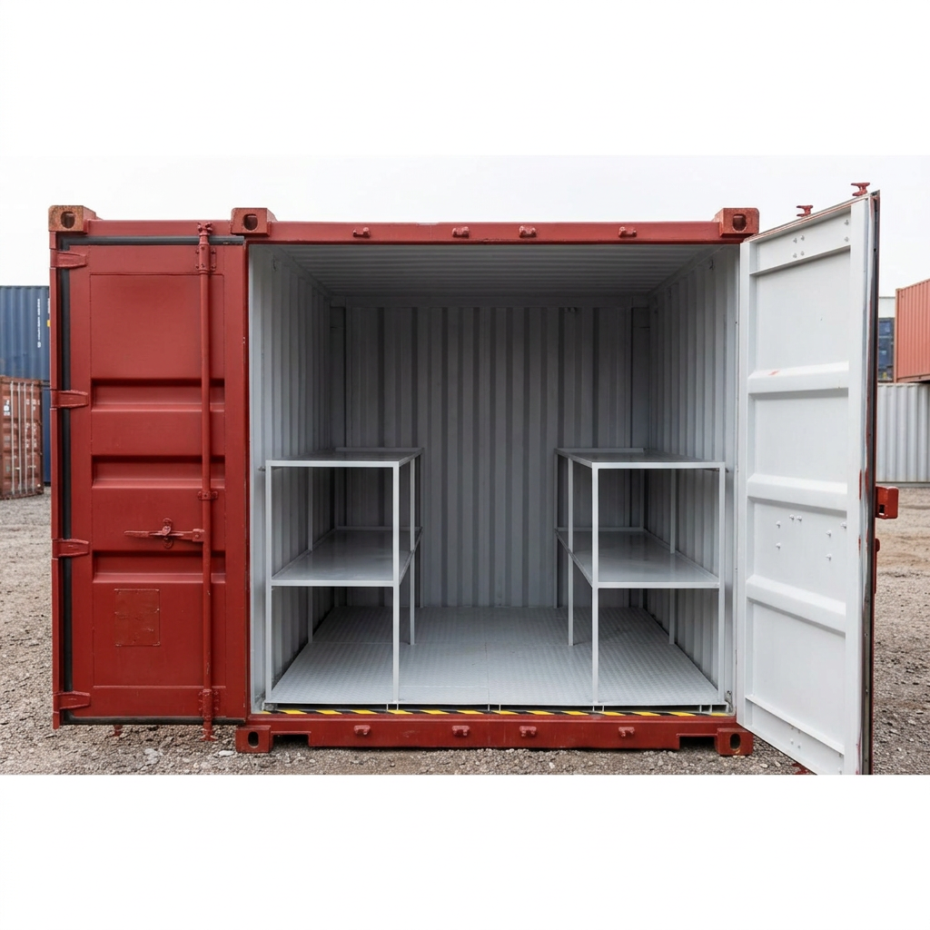 8Ft X 8Ft Raised And Flat Floor Bunded Store — 8ft — new — storage containers (image 6 of 6)