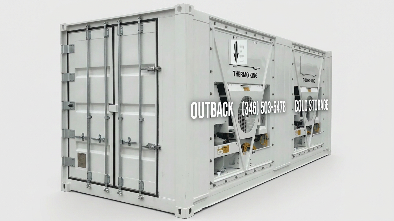 20ft Blast Freezers For Sale Online -40°F to 70°F (460V/230V 3P) — 40ft refrigerated container (image 2 of 2)