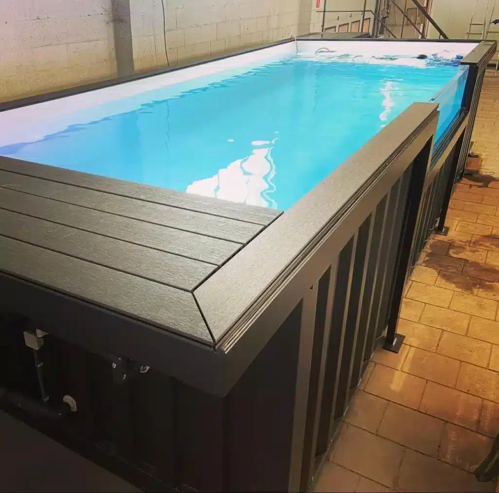 20ft Container Swimming Pool – Steel Container Pool with Filtration System — 20ft — new (image 3 of 8)