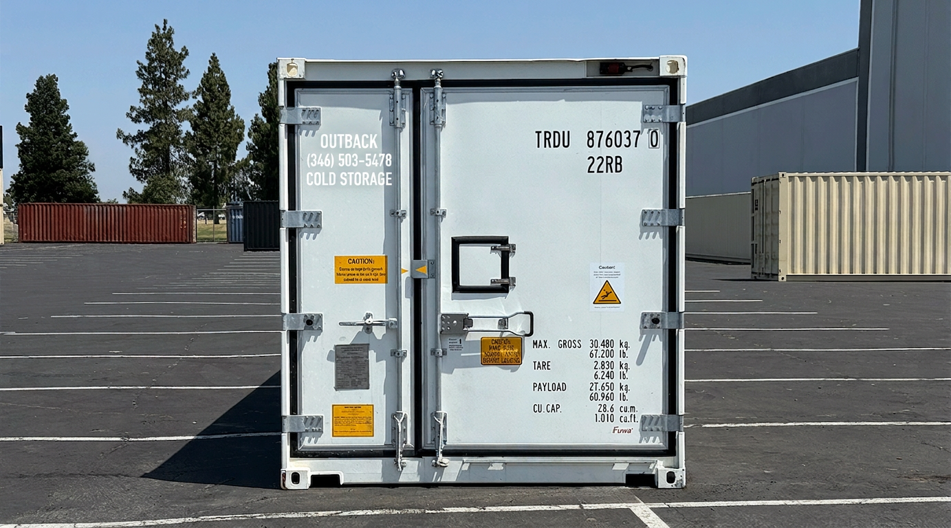 New 20ft onsite cold storage refrigerated container for sale