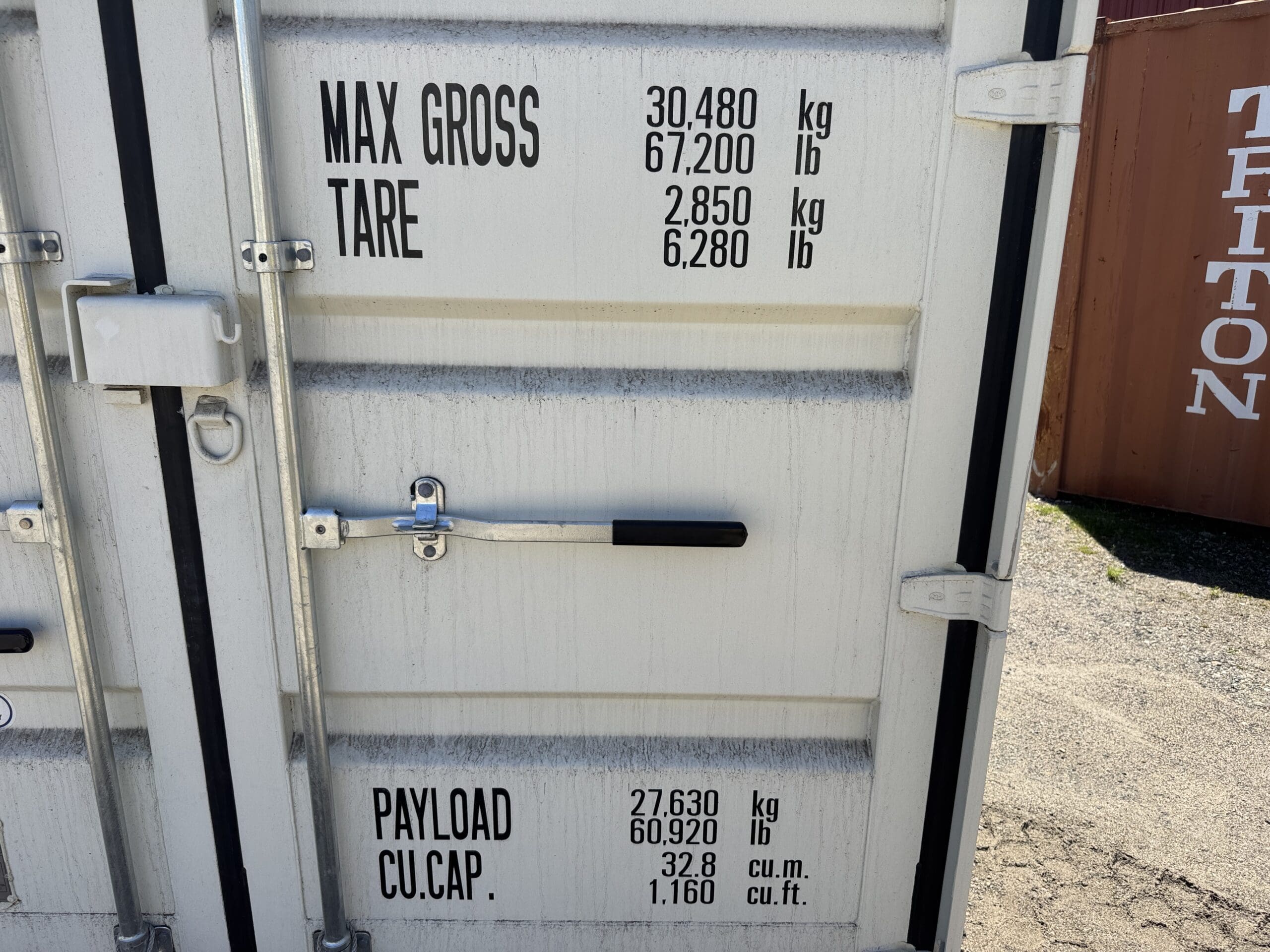 10ft New Shipping / Storage Container – Wind & Watertight – White — 10ft — new (image 4 of 10)