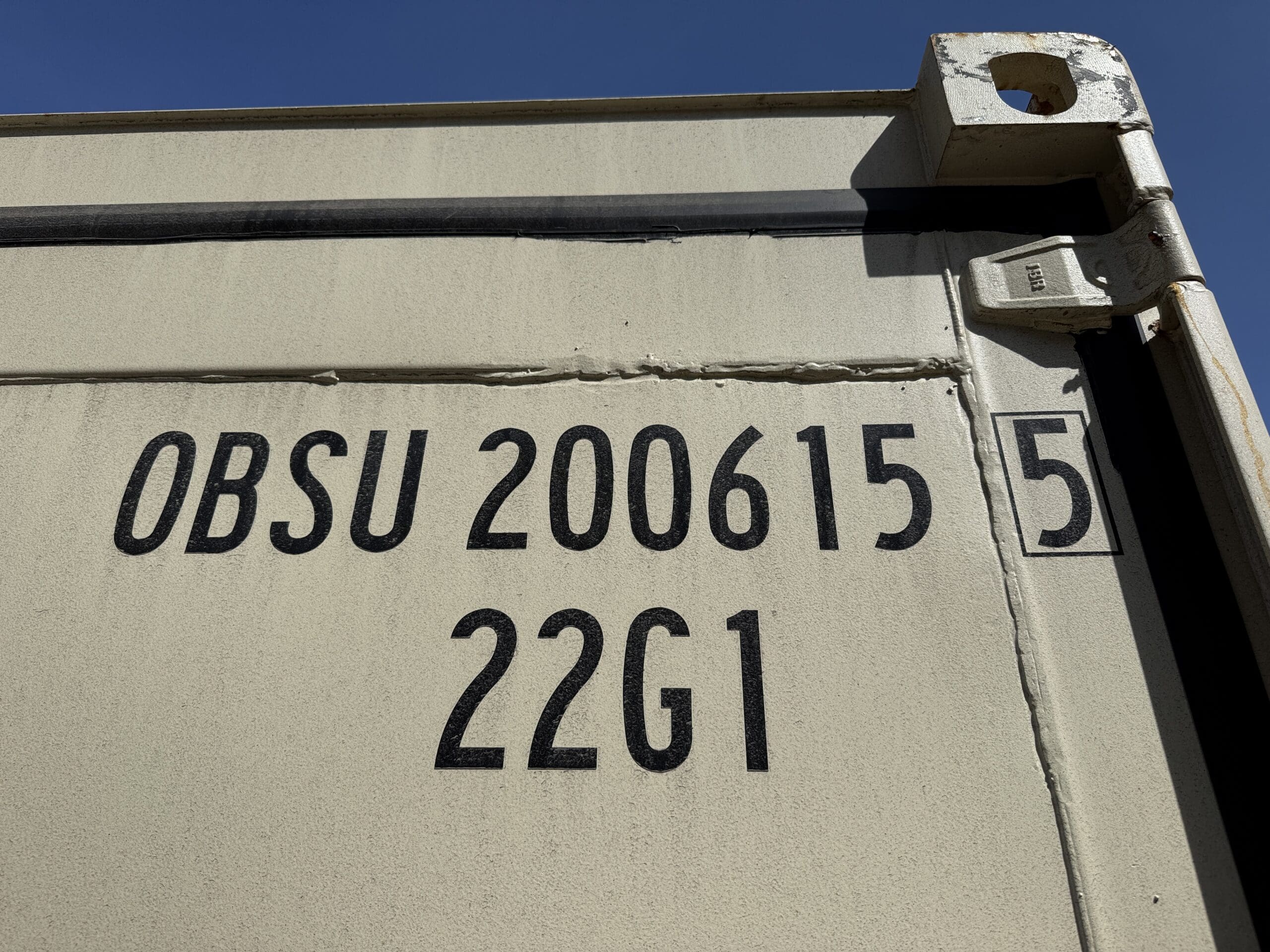 20ft New Shipping Container – Wind & Watertight – Beige — 20ft — new (image 2 of 12)
