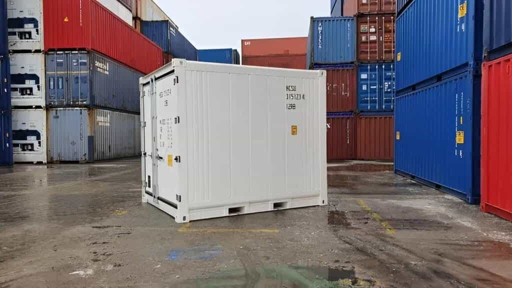 10ft Refrigerated Shipping Container – Reefer for Sale — 10ft — used (image 5 of 8)
