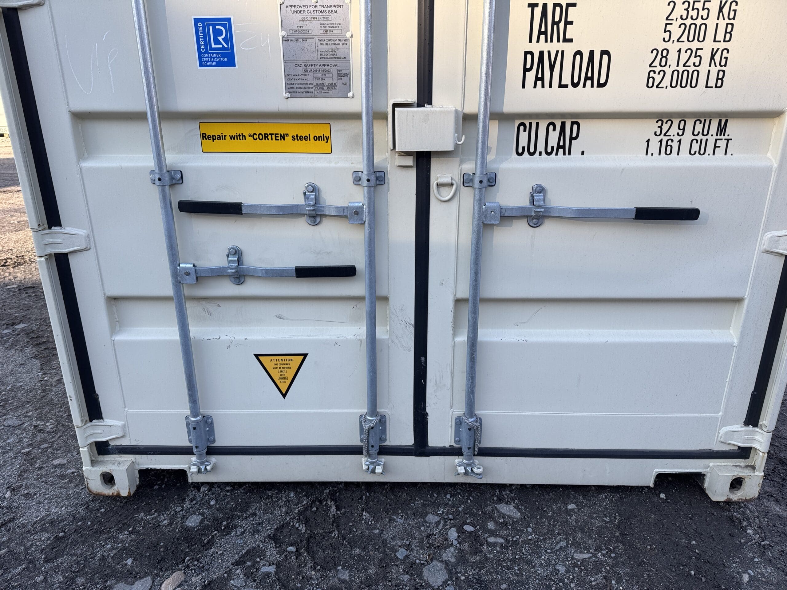 20ft New Shipping Container – Wind & Watertight – Beige — 20ft — new (image 6 of 12)