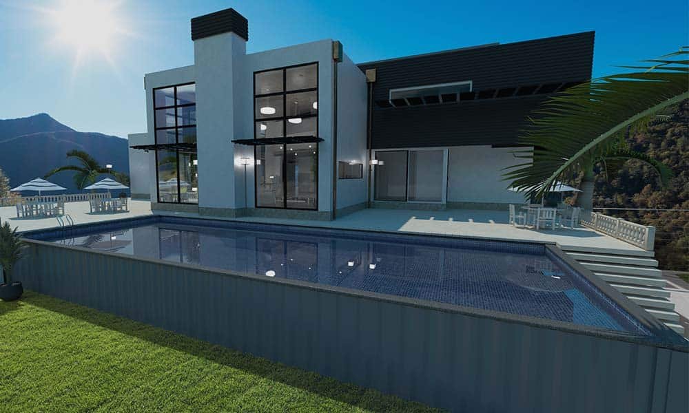 Luxury Modular Container Swimming Pool — 20ft — new (image 11 of 19)