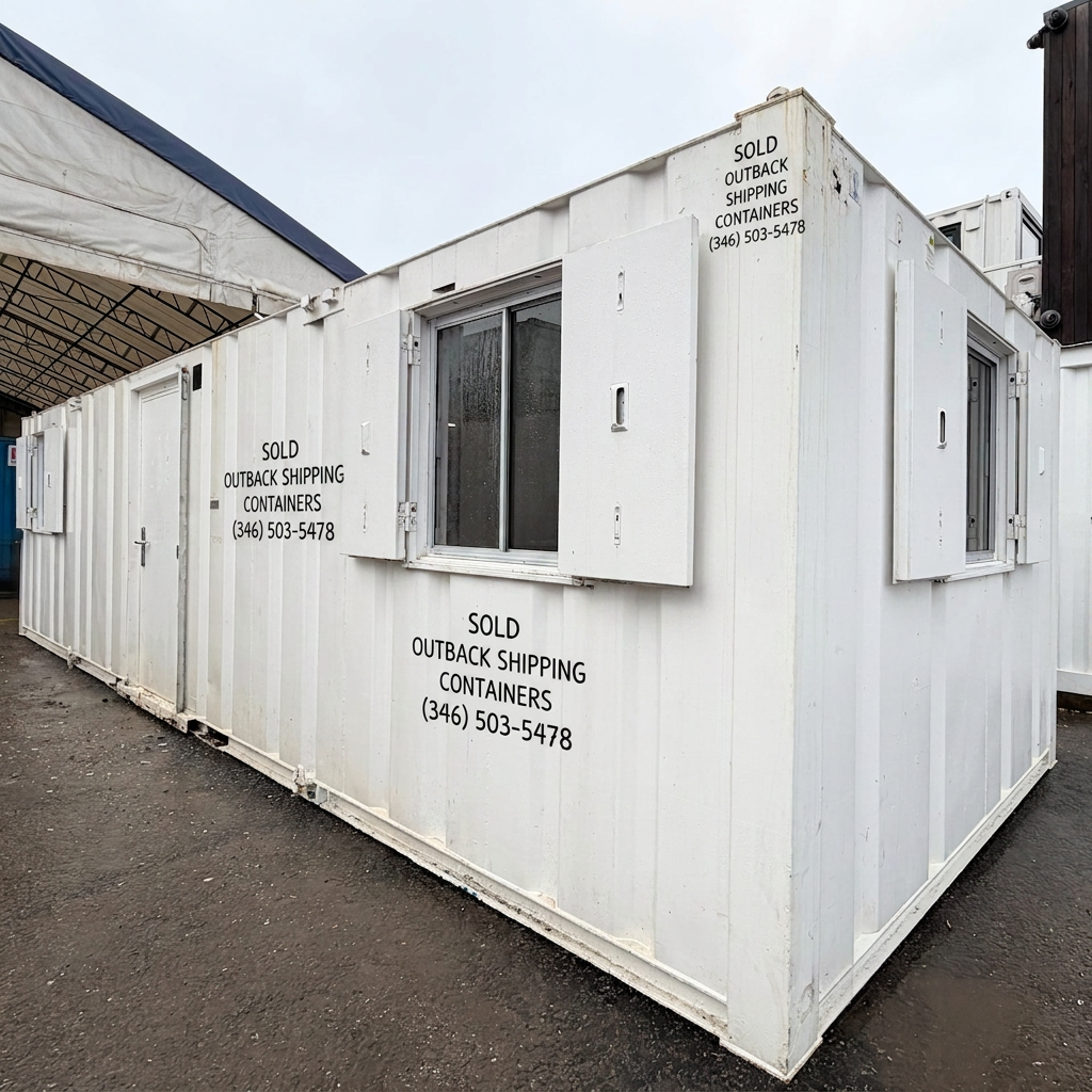 32x10ft — Canteen / Office — Building Site Accommodation — Portable Anti-Vandal - image 1