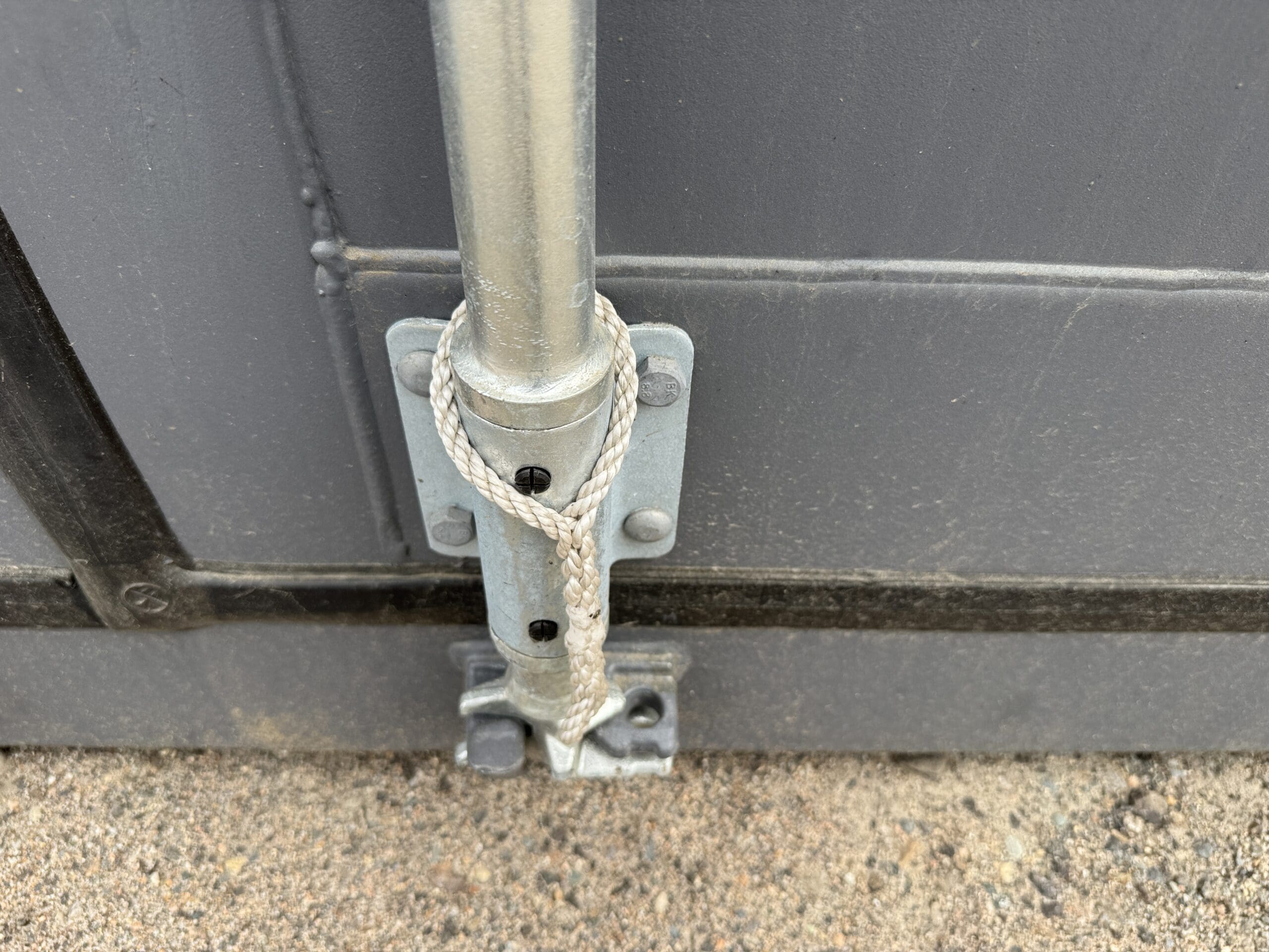 20ft New Shipping Container – Wind & Watertight – Gray — 20ft — new (image 7 of 12)