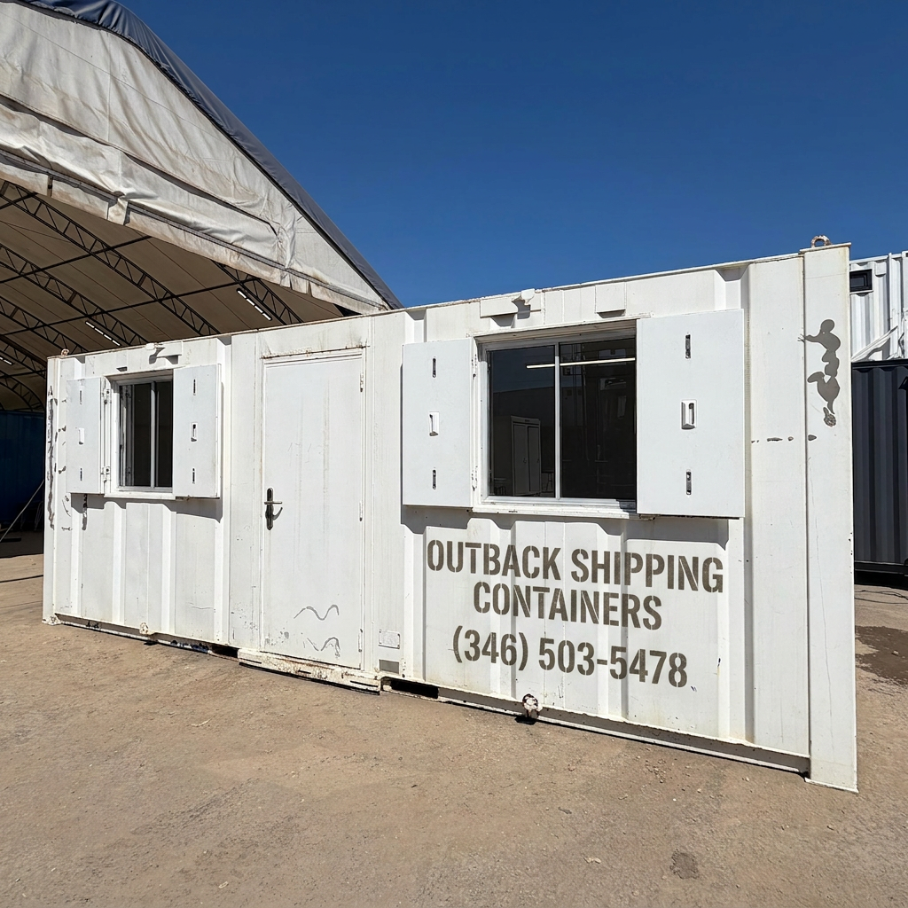 21x9ft — Canteen / Office — Building Site Accommodation — Portable Anti-Vandal - image 1
