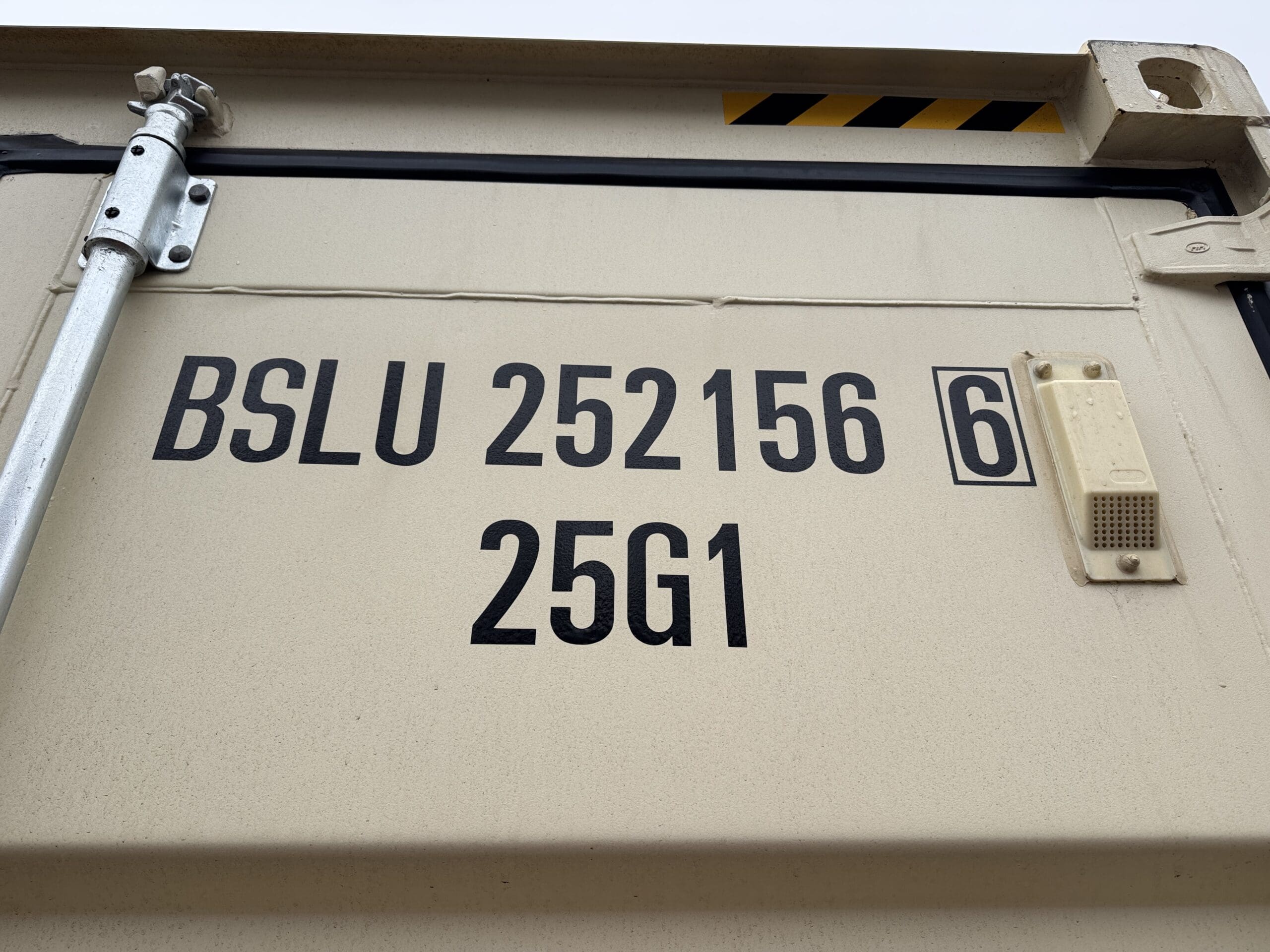 20ft New High Cube Shipping Container – Wind & Watertight – Beige — 20ft — new (image 2 of 12)
