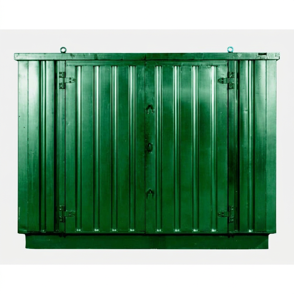 4m x 2.1m Powder Coated Flat Packed Store — new — storage containers (image 4 of 4)