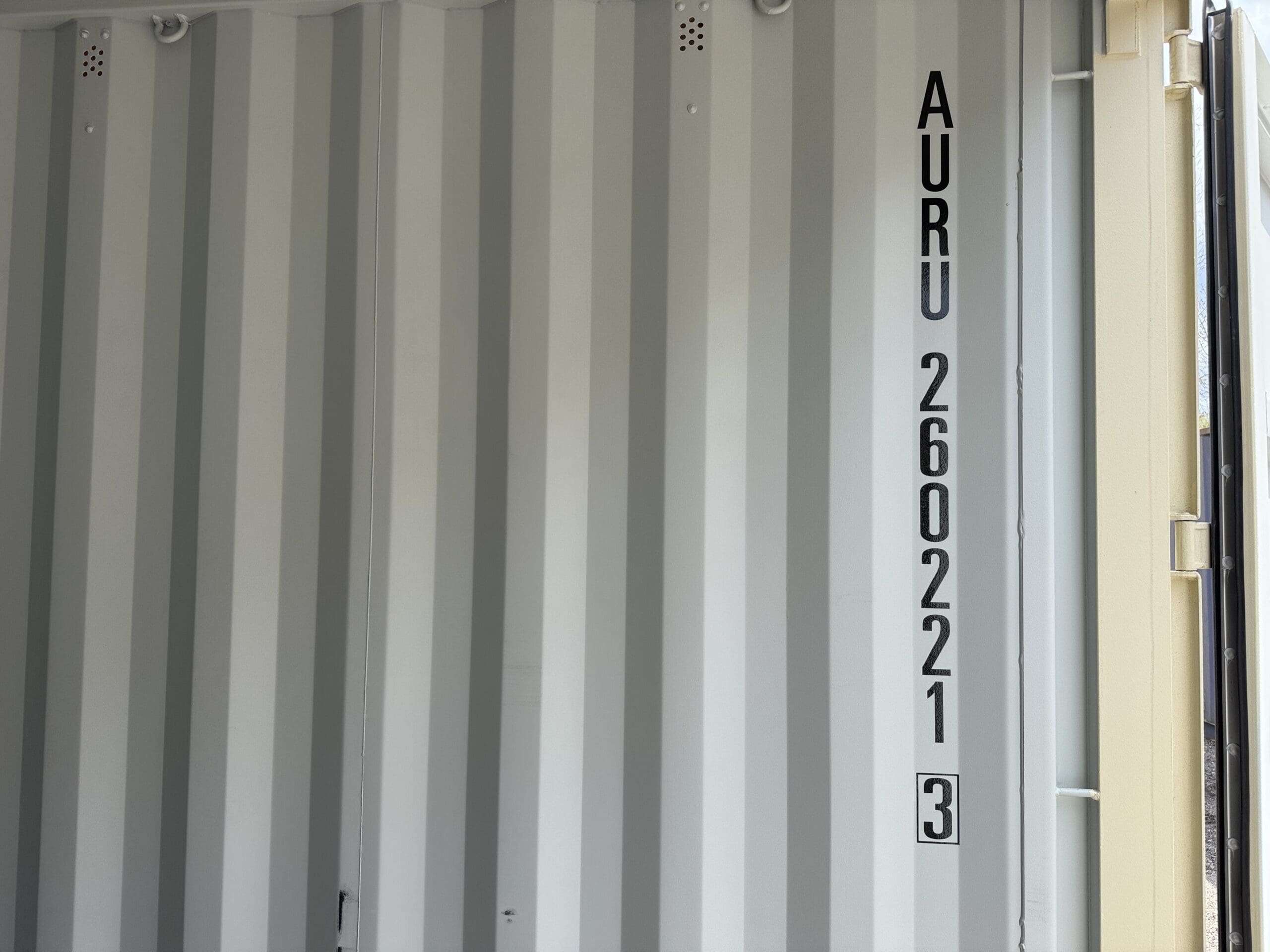 20ft New High Cube Shipping Container – Wind & Watertight – Beige — 20ft — new (image 4 of 12)