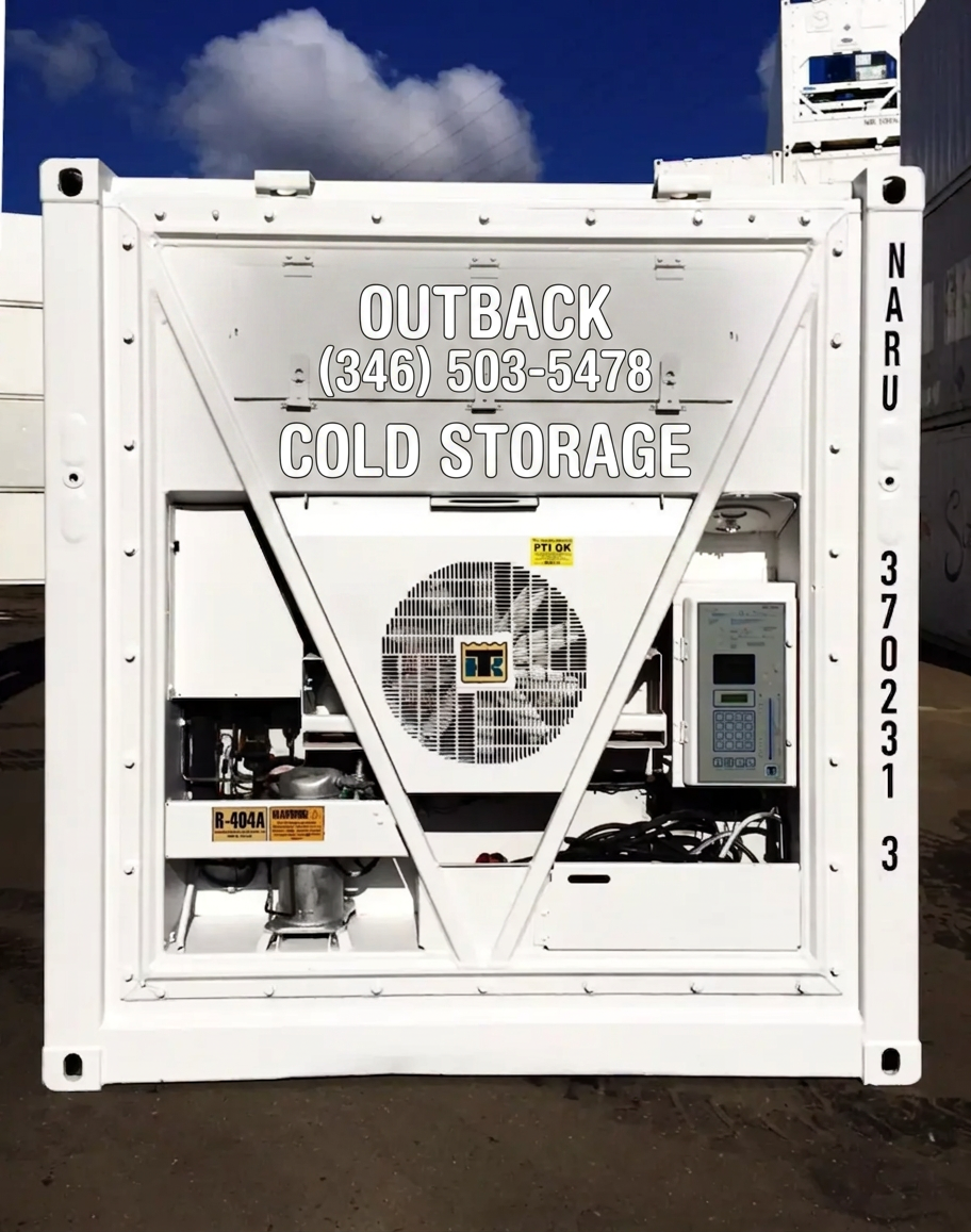 20ft Freezer Container – Mobile Cold Storage Unit (Thermo King / Reefer) — 20ft refrigerated container (image 5 of 6)