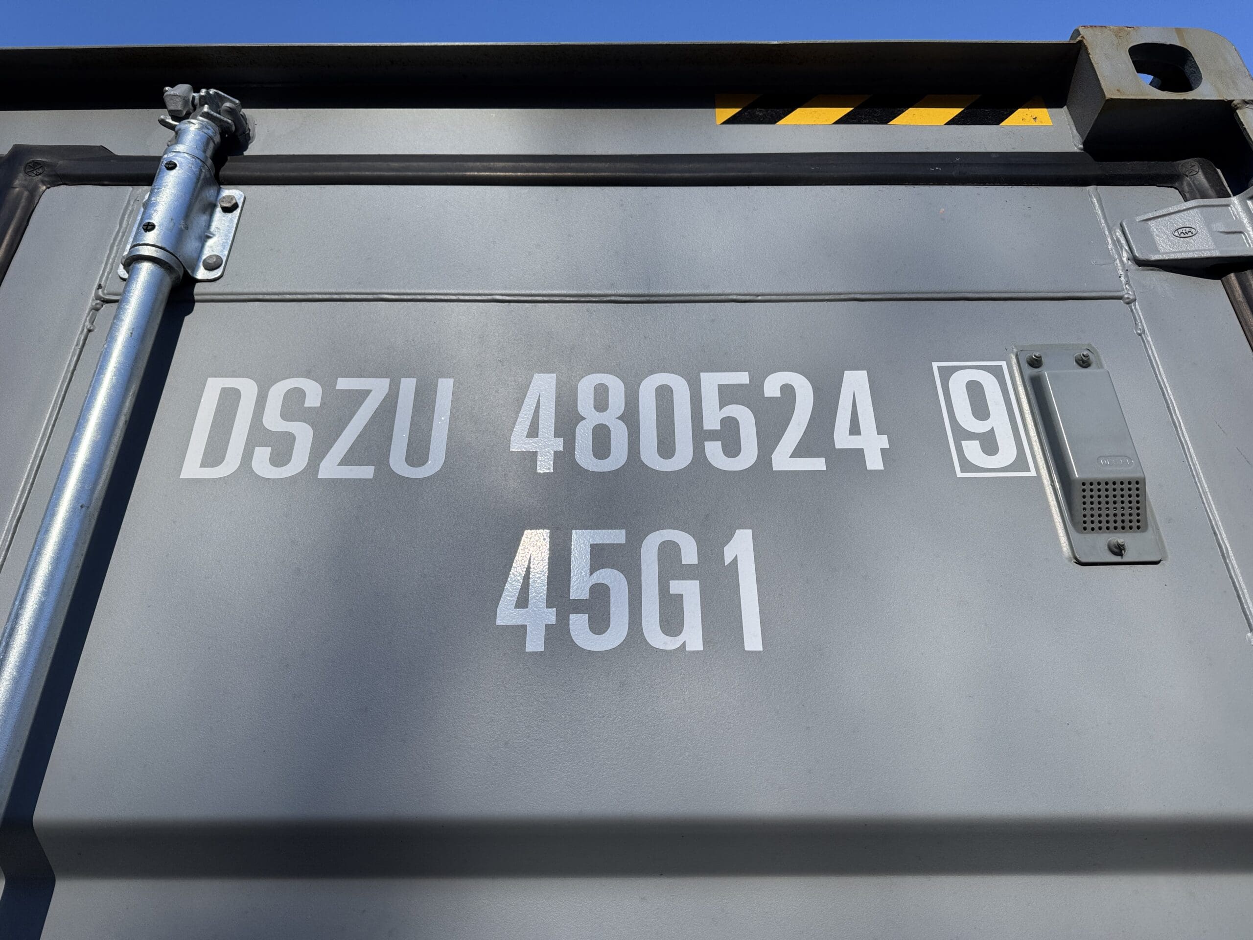 40ft New High Cube Shipping Container – Wind & Watertight – Gray — 40ft — new (image 2 of 12)