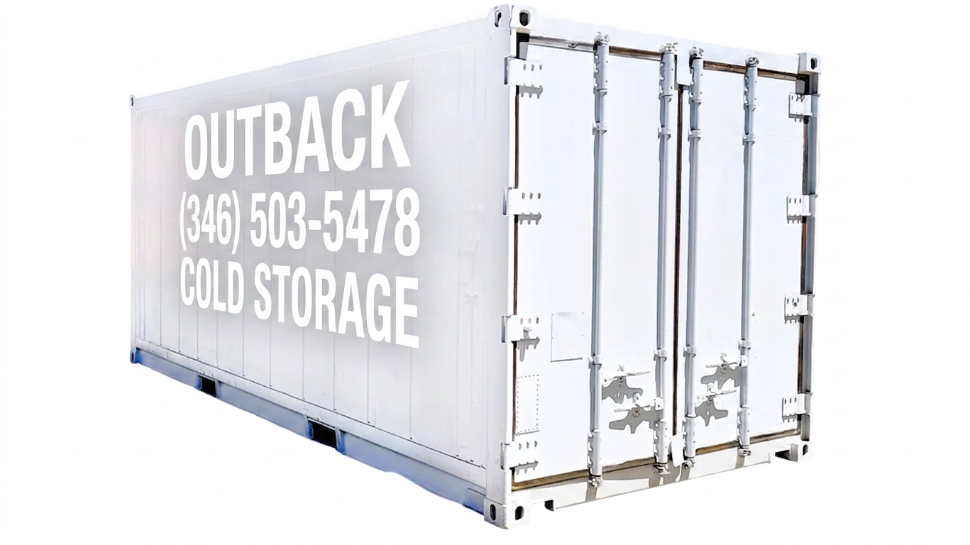 Single-Phase 20ft New Refrigerated Container Low Temp