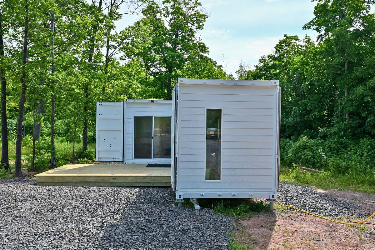 Luxury 2 Bedroom Shipping Container Home | 40ft + 20ft Modern Container House | The Fulton — 20ft — new (image 9 of 14)