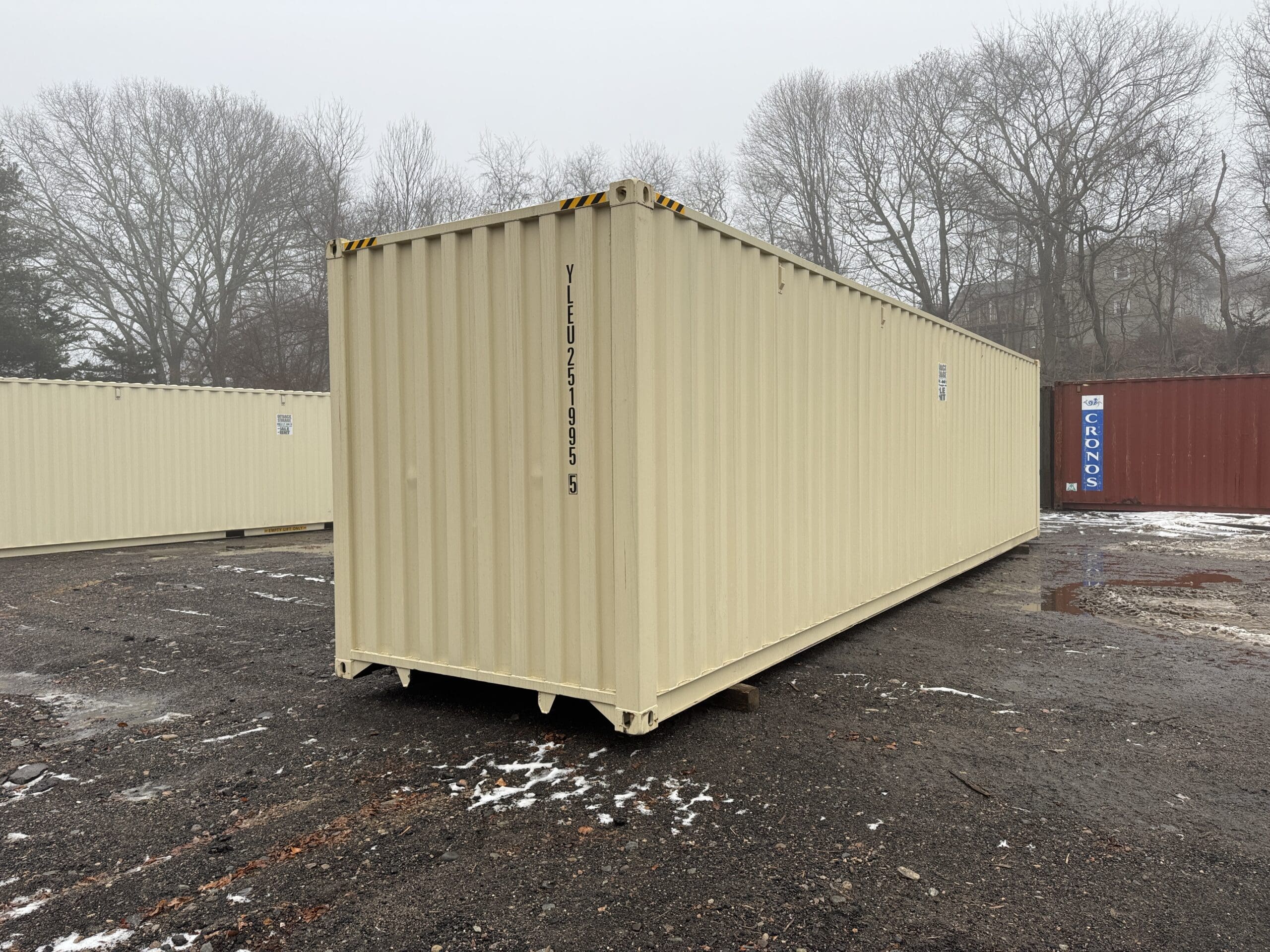 40ft New High Cube Shipping Container – Wind & Watertight – Beige — 40ft — new (image 12 of 12)