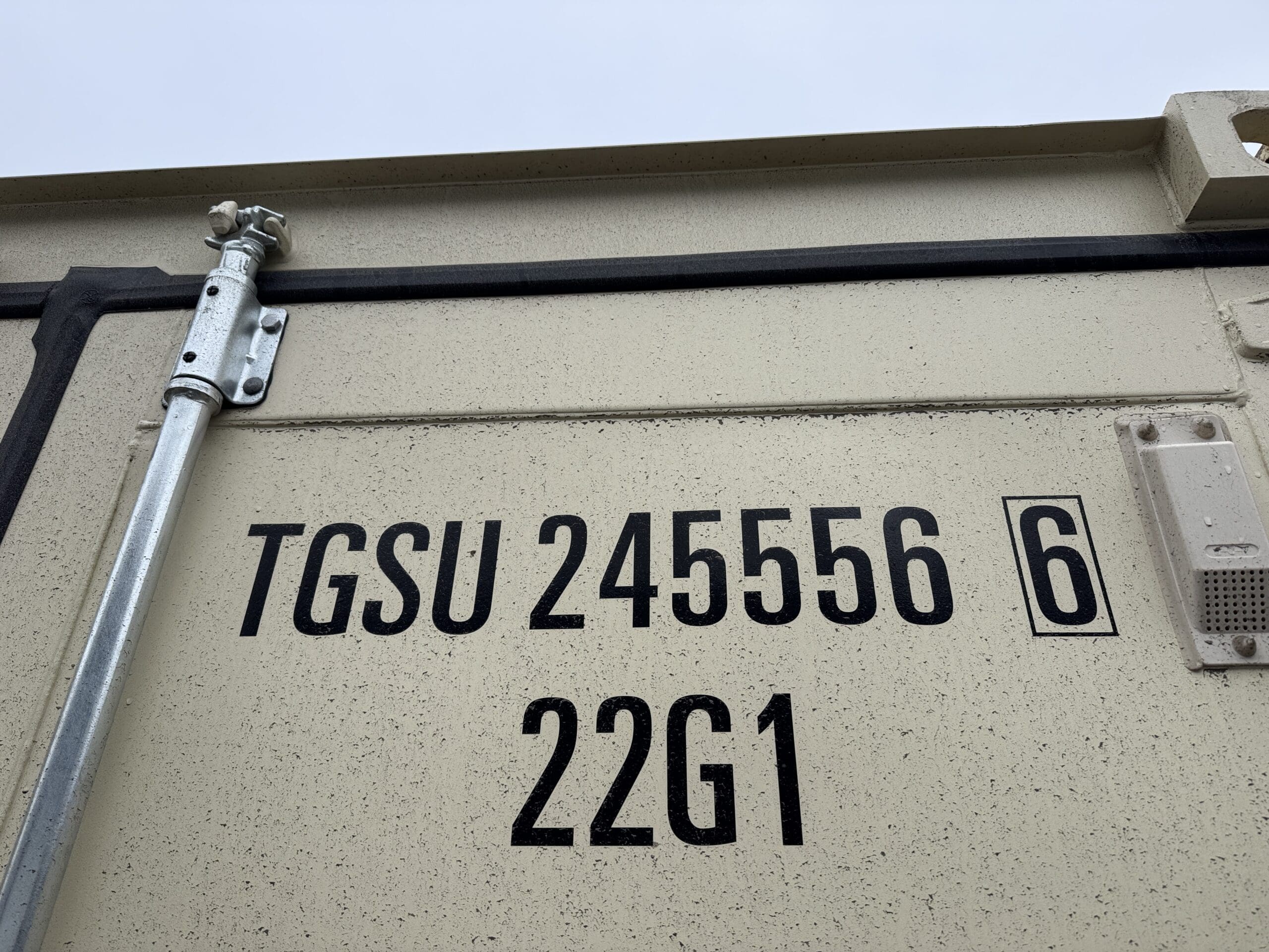 20ft New Shipping Container – Wind & Watertight – Beige — 20ft — new (image 2 of 12)