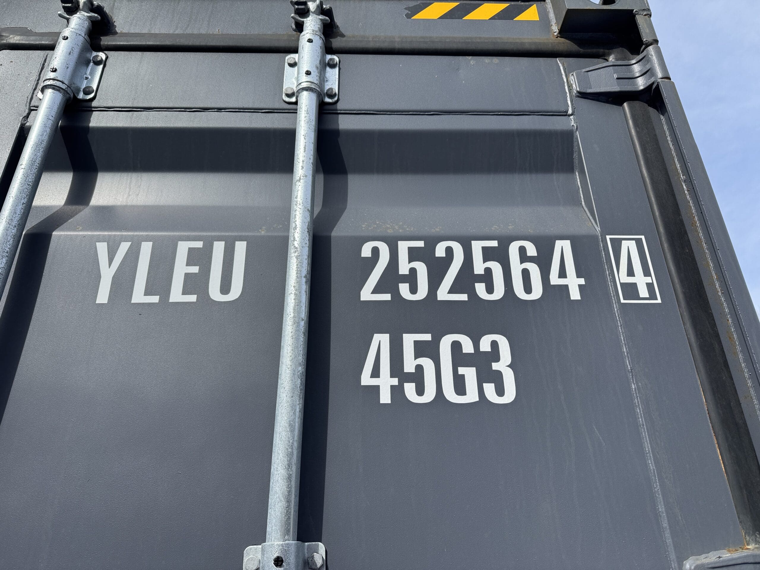 40ft New High Cube Shipping Container – Wind & Watertight – Dk Gray — 40ft — new (image 2 of 12)