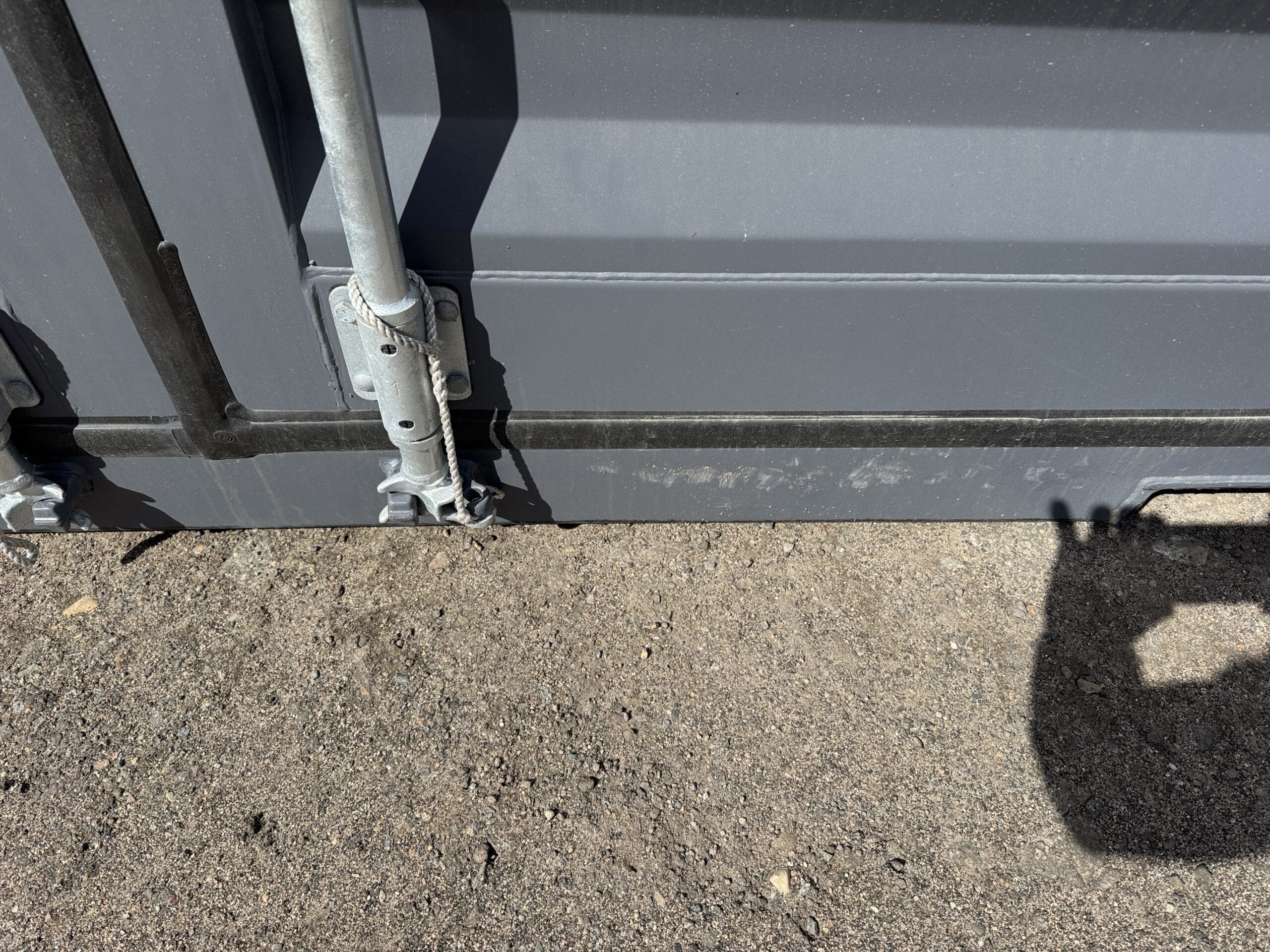 40ft New High Cube Shipping Container – Wind & Watertight – Dk Gray — 40ft — new (image 7 of 12)