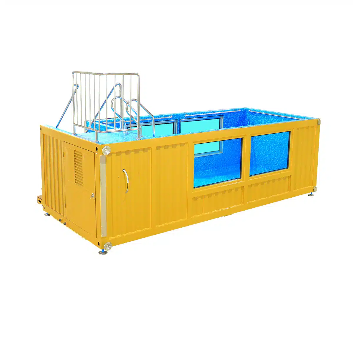 20ft Luxury Container Swimming Pool with Glass Viewing Panel — 20ft — new (image 9 of 15)