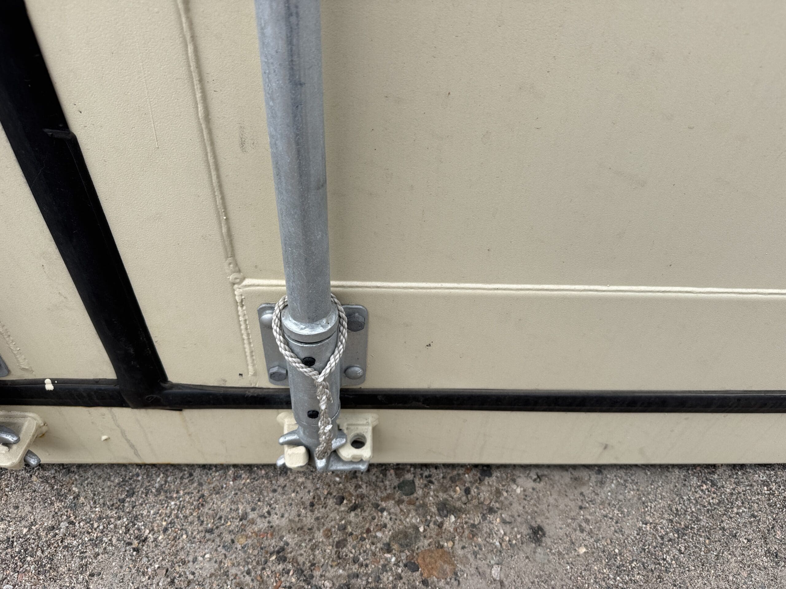 40ft New High Cube Shipping Container – Wind & Watertight – Beige — 40ft — new (image 7 of 12)