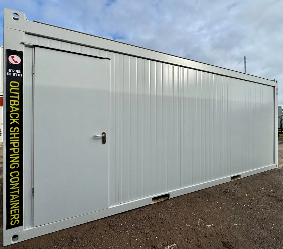 Toilet Block — 5 WC / 5 Basins / 4 Urinals — 20 x 8 ft NEW Portable — Grey — No 797 — product gallery image 8 of 19