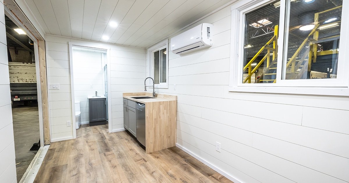20FT Ezra Modern Container Home | Turnkey Tiny House | Portable Prefab Container Home — 20ft — new (image 3 of 17)