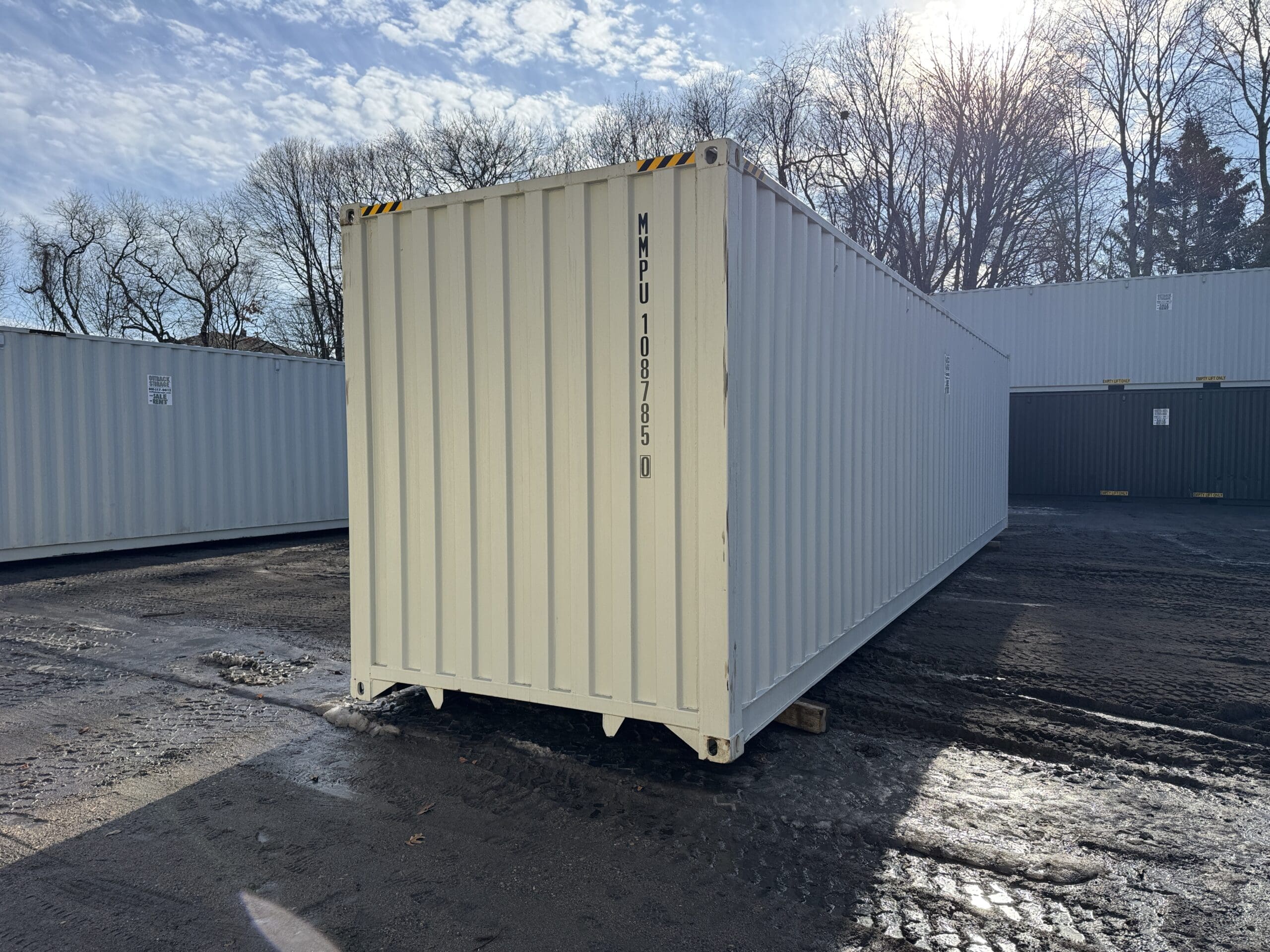 40ft New High Cube Shipping Container – Wind & Watertight – Lt Gray — 40ft — new (image 12 of 12)