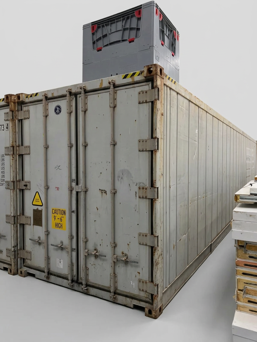 40Ft High Cube Refrigerated Storage Container Carrier Primeline YOM 2012 — 40ft refrigerated container (image 2 of 3)