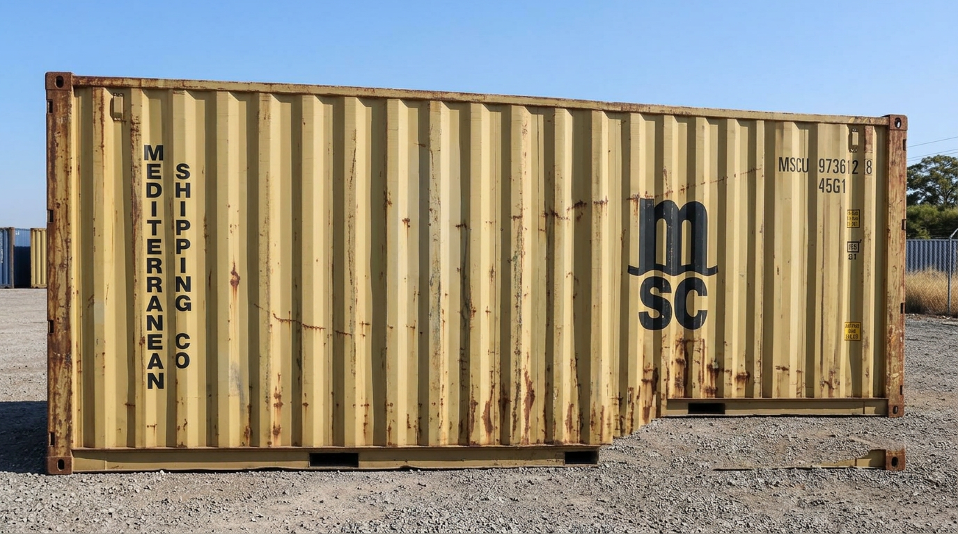 40Ft X 8Ft Used Shipping Container High Cube — 40ft — used — storage containers (image 6 of 6)