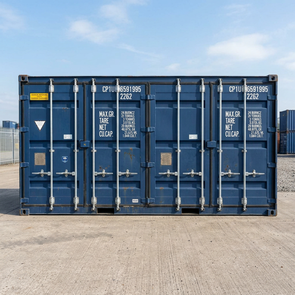 20Ft X 8Ft Open Side Bunded Open Mesh Floor Store — 20ft — new — storage containers (image 6 of 6)