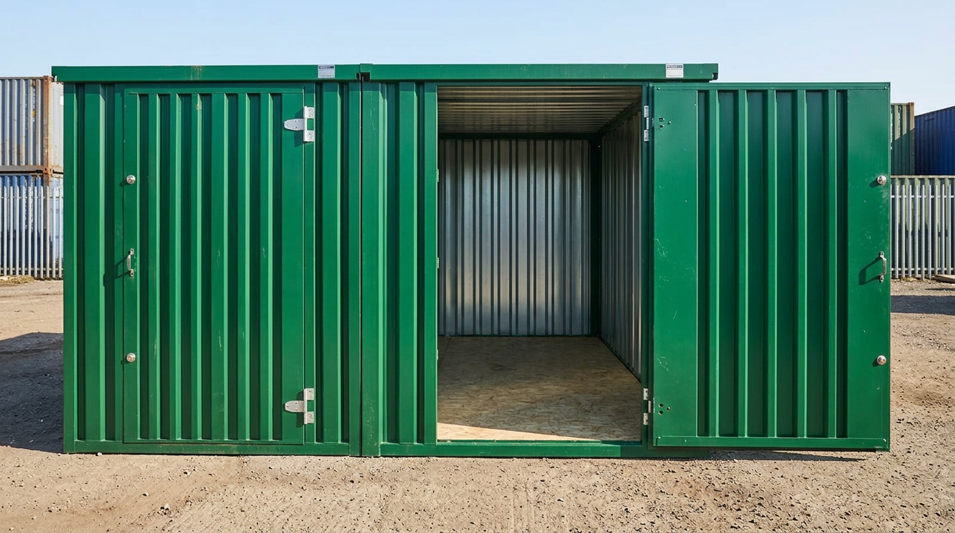 3M X 4.2M Side Linked Flat Pack Container Bundle (Powder Coated) — new — storage containers (image 6 of 6)
