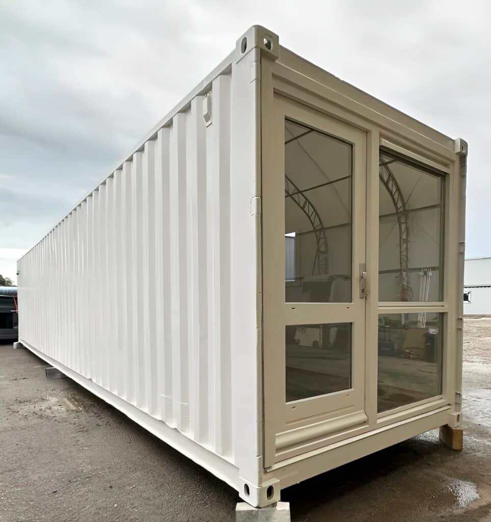 Converted 40ft Shipping Container | Open Plan Office | Portable Container Building — 40ft — new (image 3 of 13)