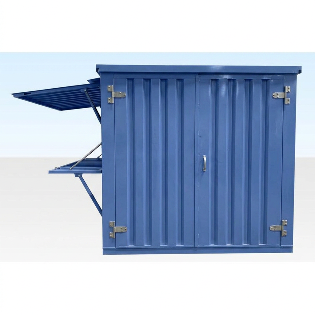 4M Flat Pack Kiosk — new — storage containers (image 4 of 4)