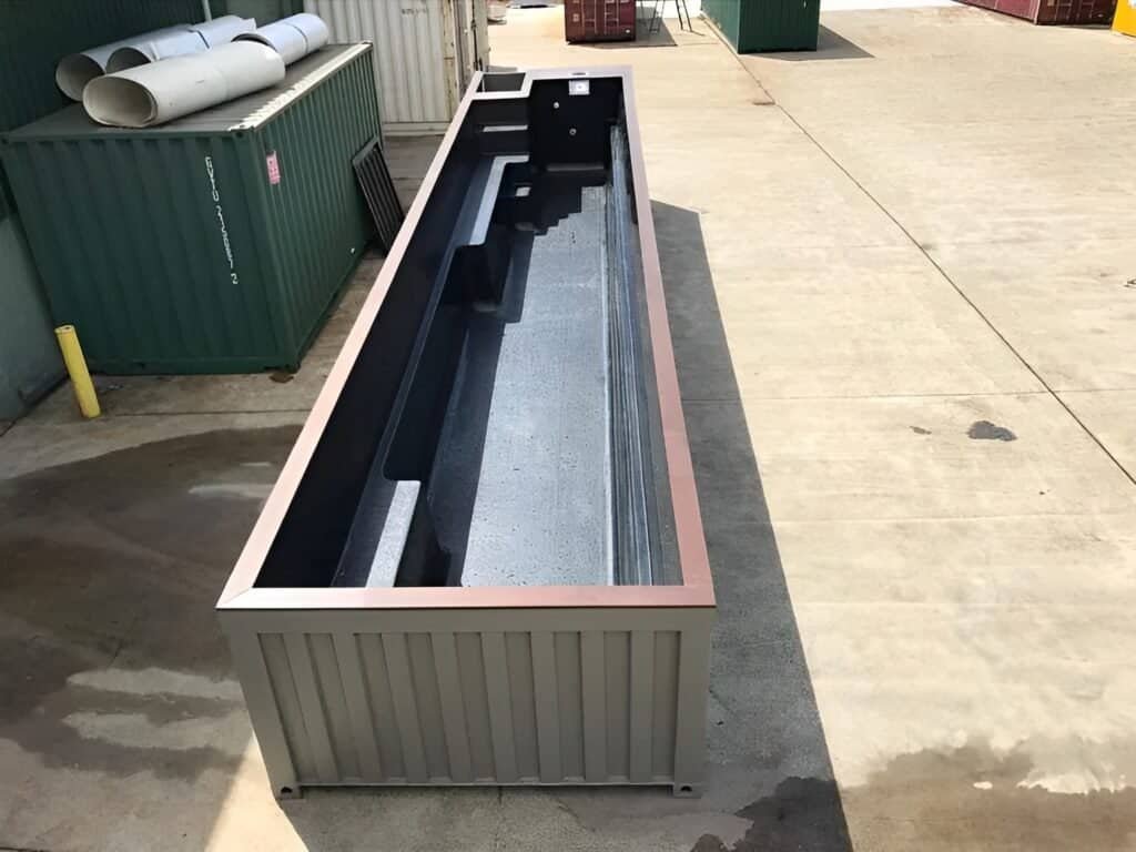 40FT Shipping Container Pool — 40ft — new (image 2 of 7)