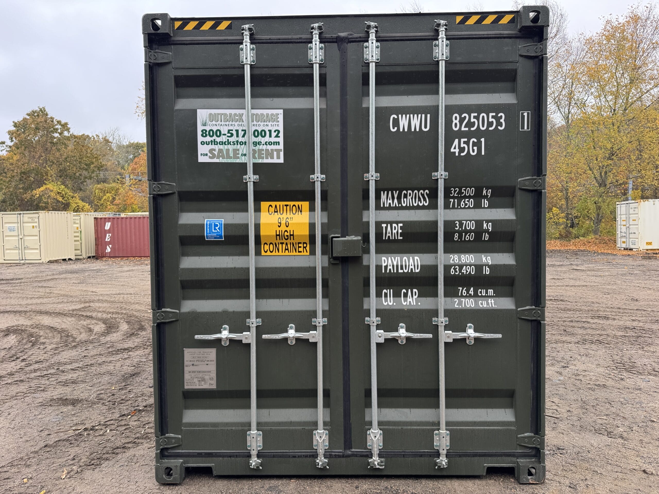 40ft New High Cube Shipping Container – Wind & Watertight — 40ft — new (image 3 of 12)