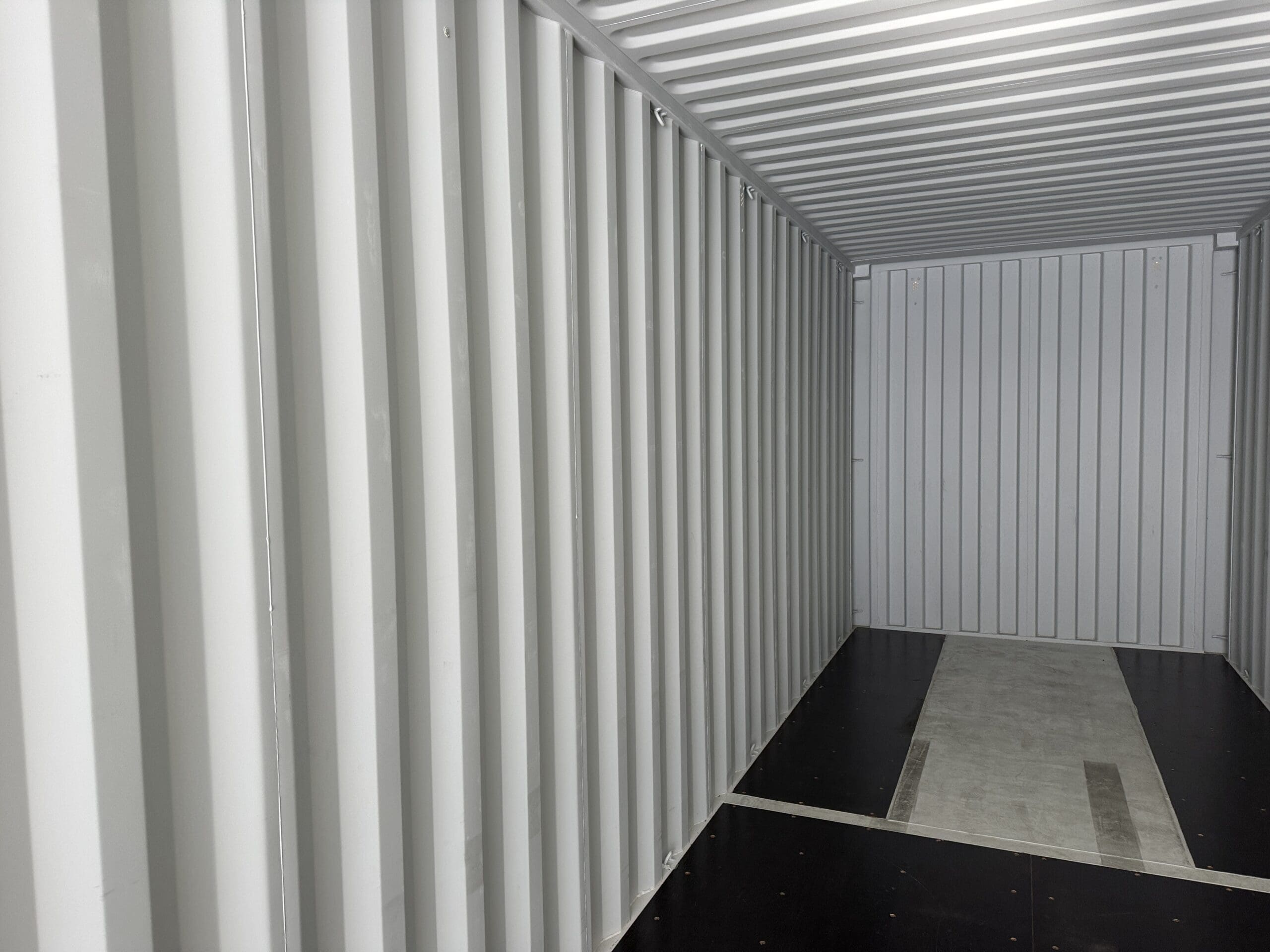 40ft New High Cube Shipping Container – Wind & Watertight – Gray — 40ft — new (image 8 of 12)