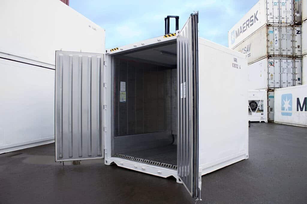 10ft Refrigerated Shipping Container – Reefer for Sale — 10ft — used (image 3 of 8)