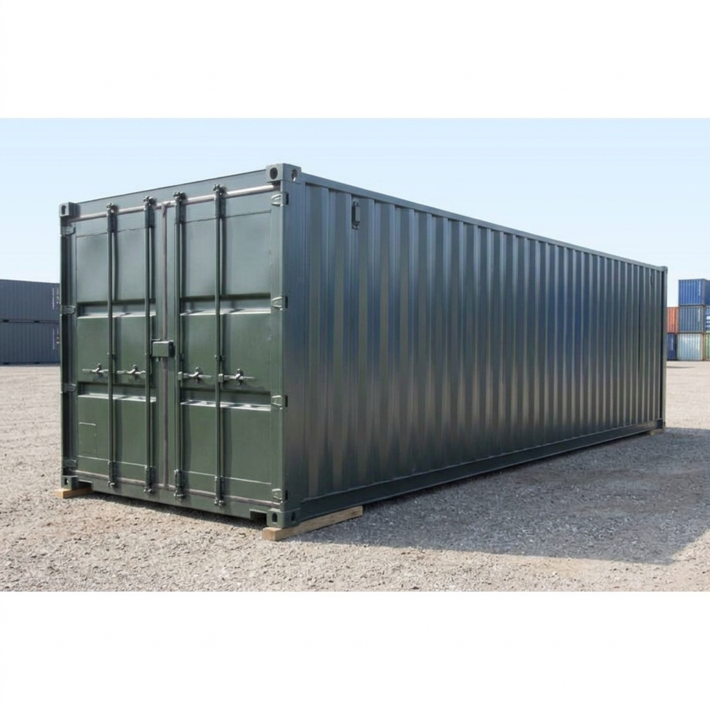 30Ft X 8Ft Shipping Container One Trip – Cut Down — 30ft — new — storage containers (image 6 of 6)