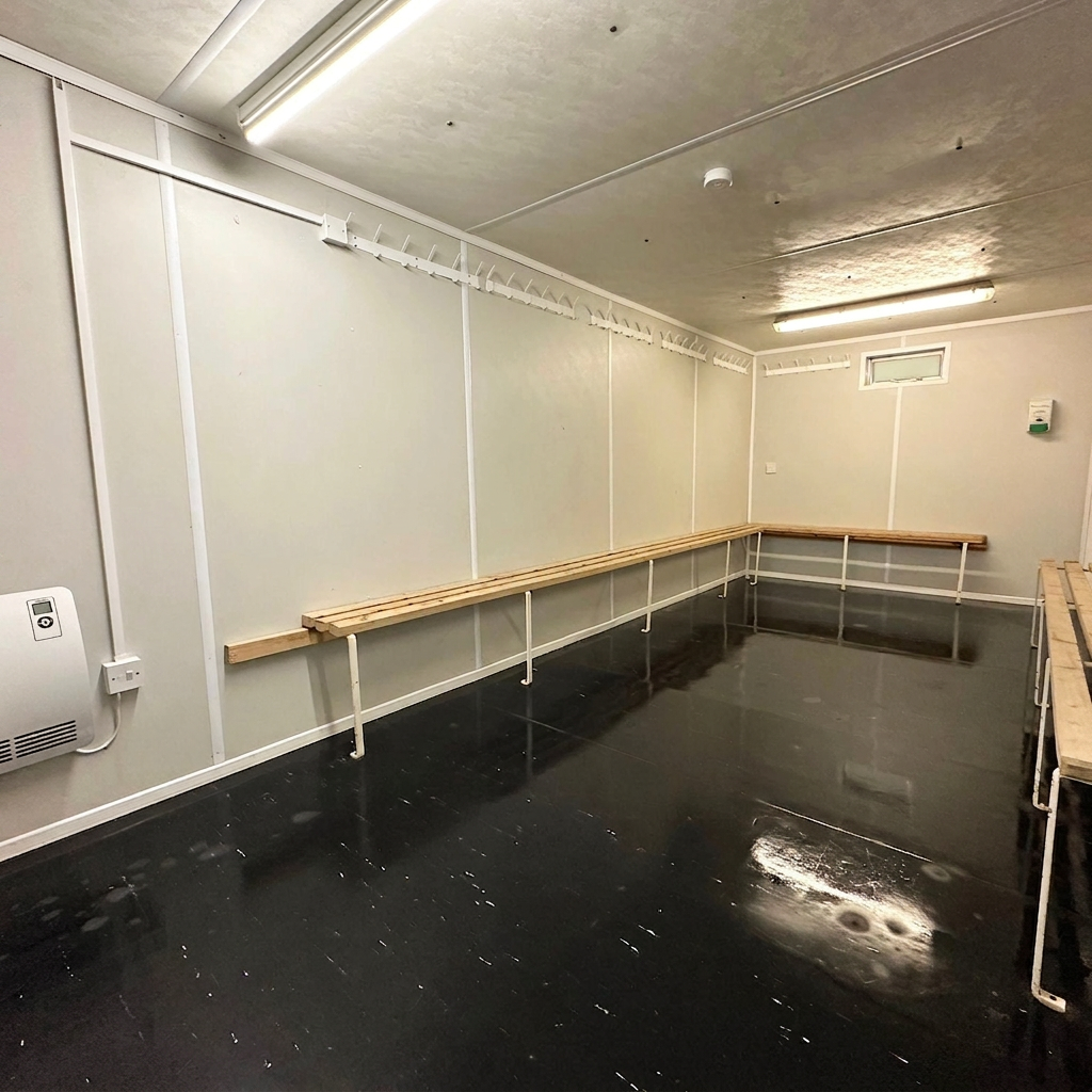 21x9ft — Drying Room / Changing Room — Building Site Accommodation — Portable Anti-Vandal - image 1