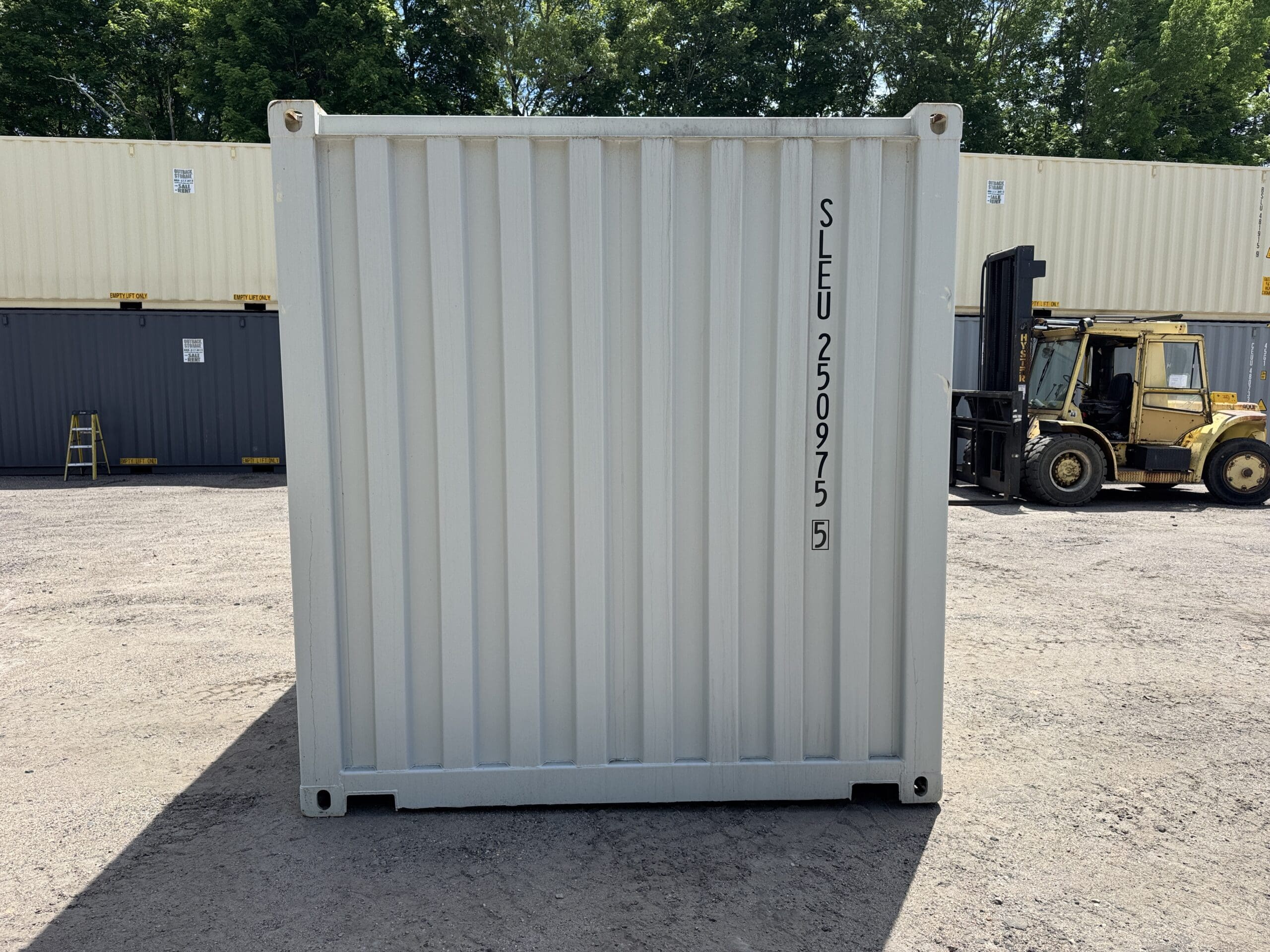 20ft New Shipping Container – Wind & Watertight – Gray — 20ft — new (image 10 of 12)