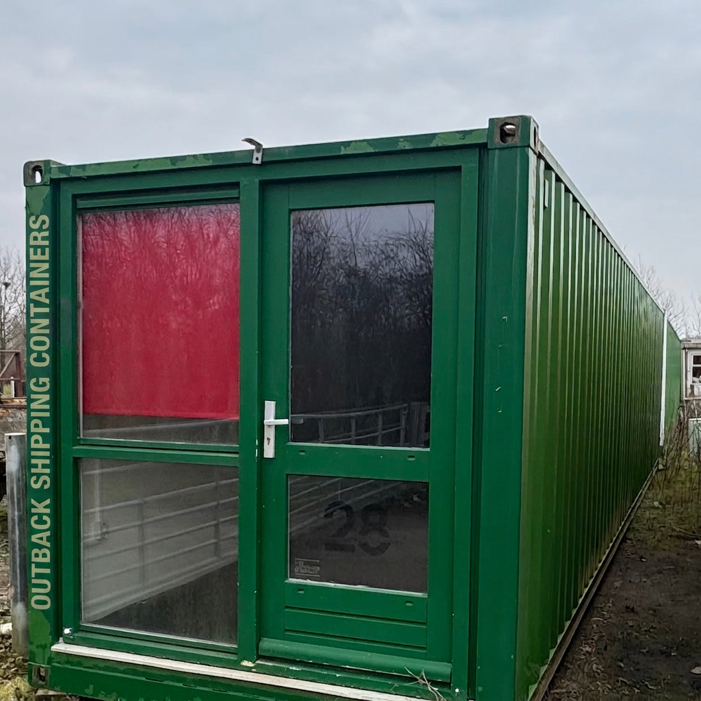 40 Ft Converted Shipping Container Home — 2 Rooms - image 1