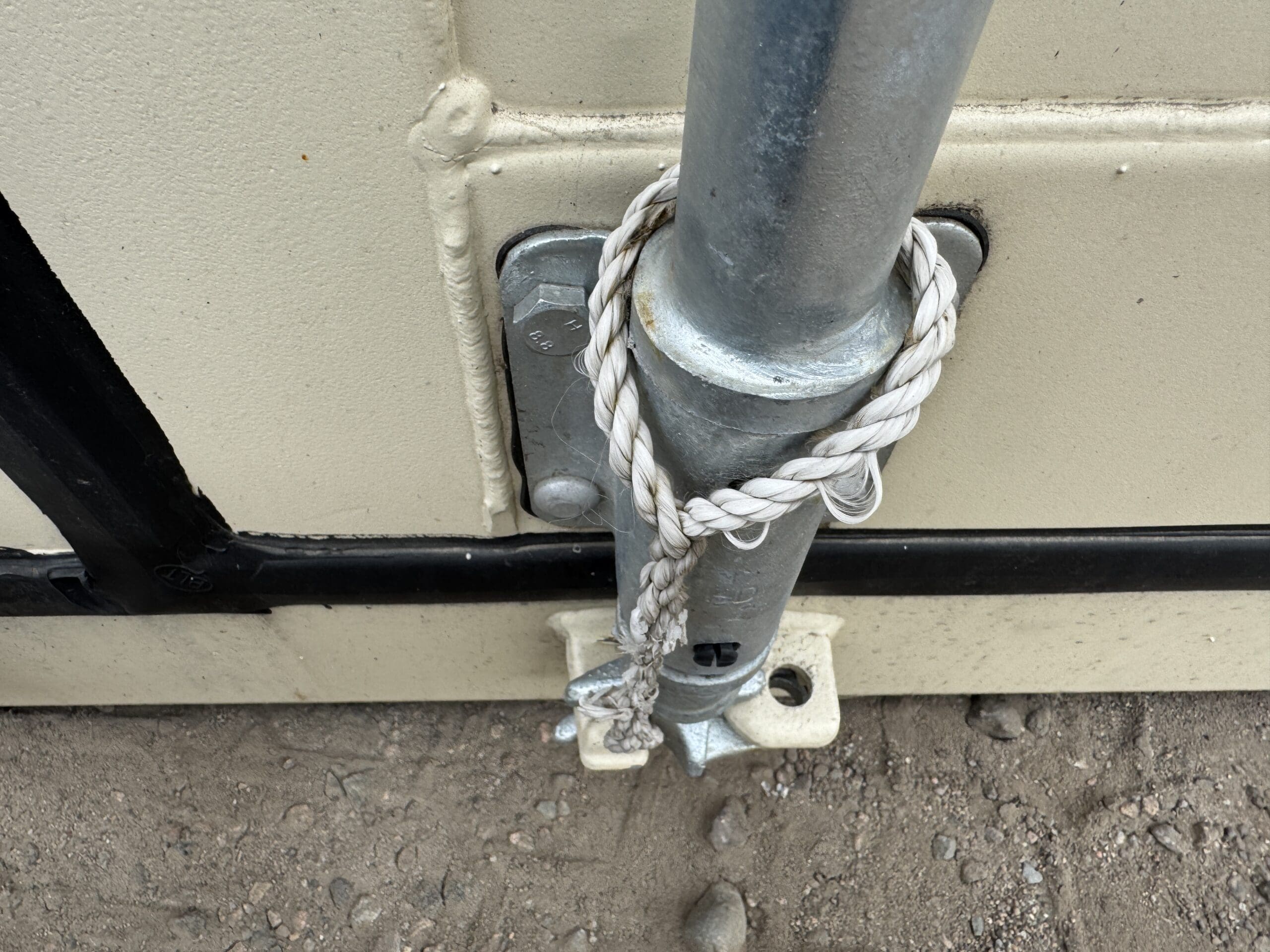 20ft New Shipping Container – Wind & Watertight – Beige — 20ft — new (image 7 of 12)