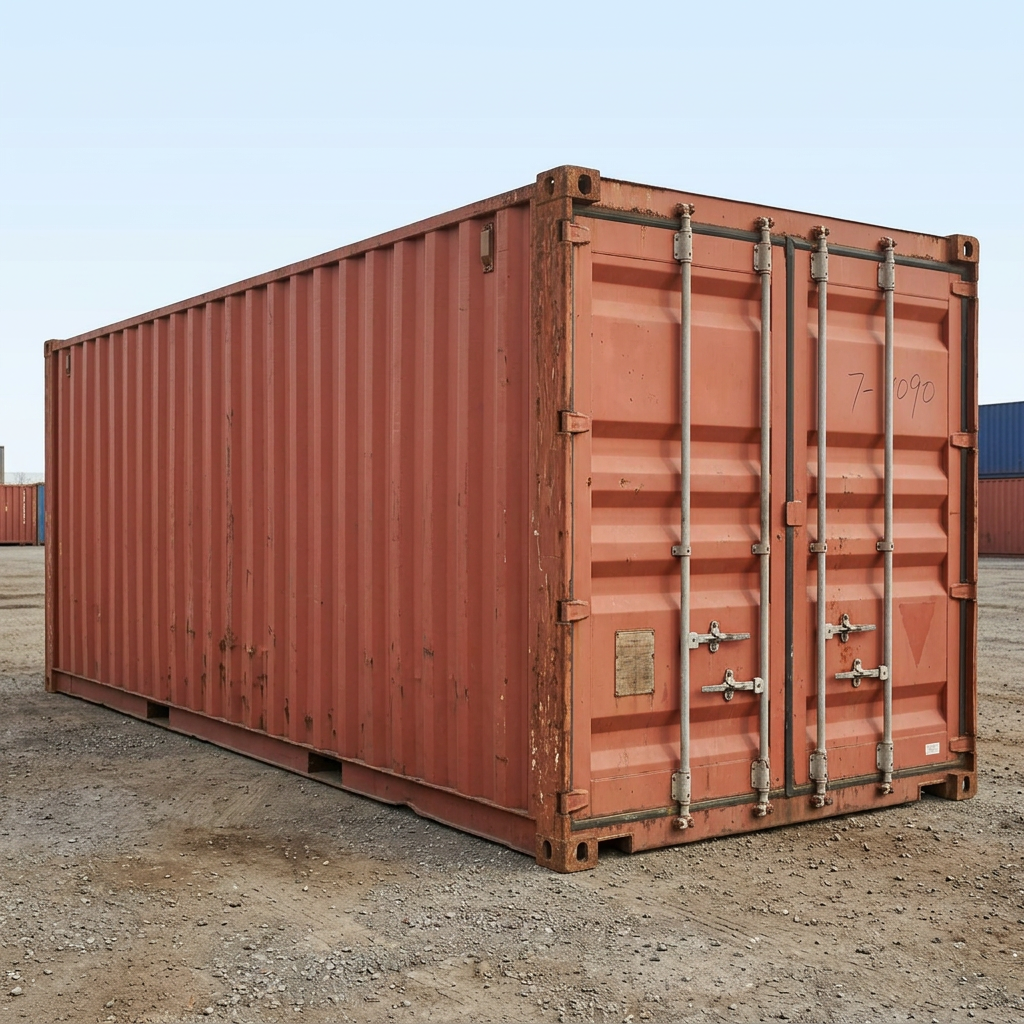 20Ft Used Shipping Container – Wind & Watertight — 20ft — refurbished — storage containers (image 5 of 6)