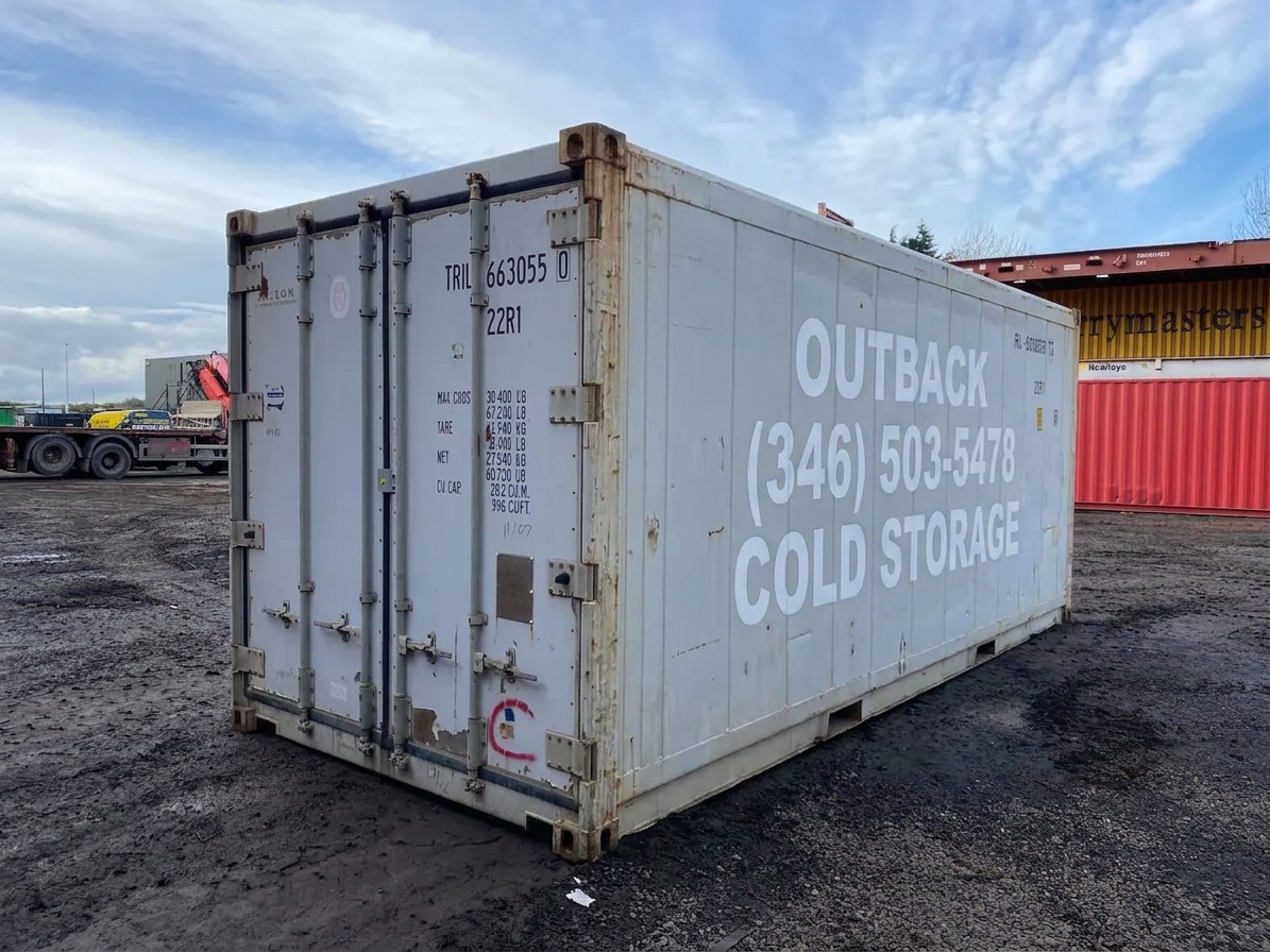 20ft Used Reefer Containers — 20ft refrigerated container (image 3 of 5)