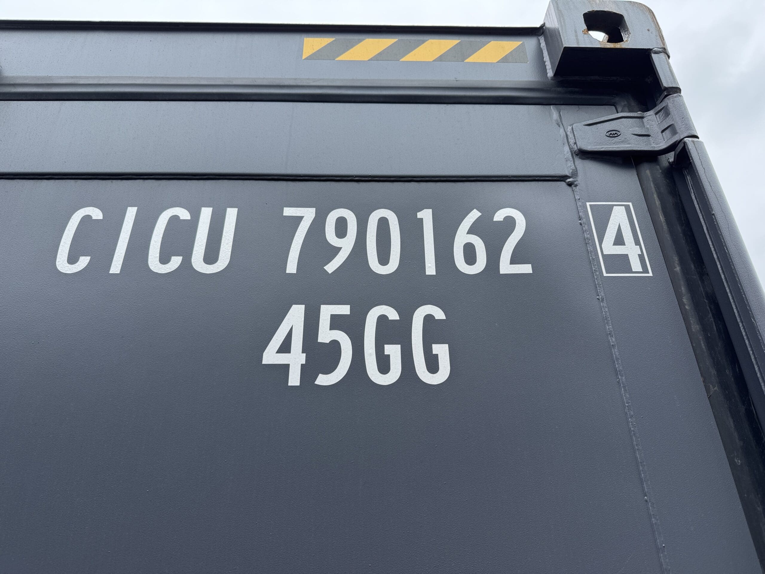 40ft New High Cube Shipping Container – Wind & Watertight – Dk Gray — 40ft — new (image 2 of 12)