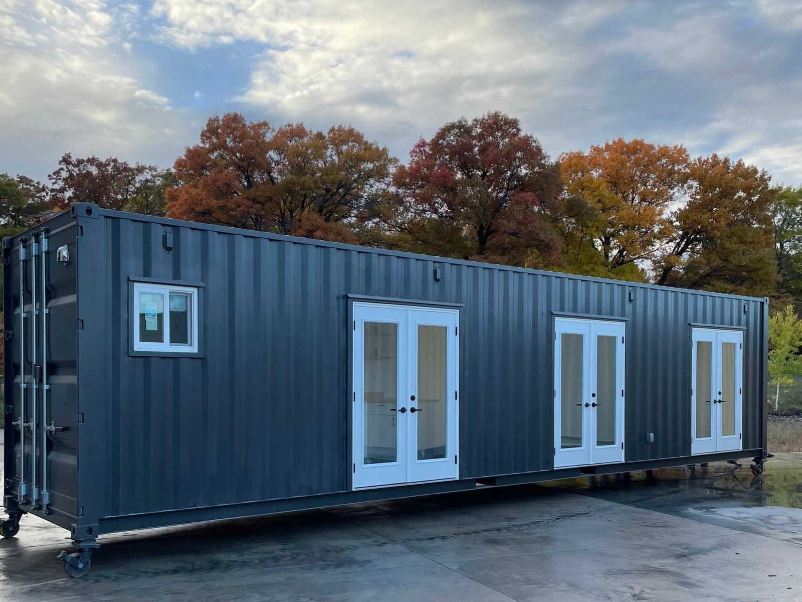 40ft Kennedy Luxury Container Home | 1 Bed 1 Bath Prefab Shipping Container House — 40ft — new (image 2 of 27)