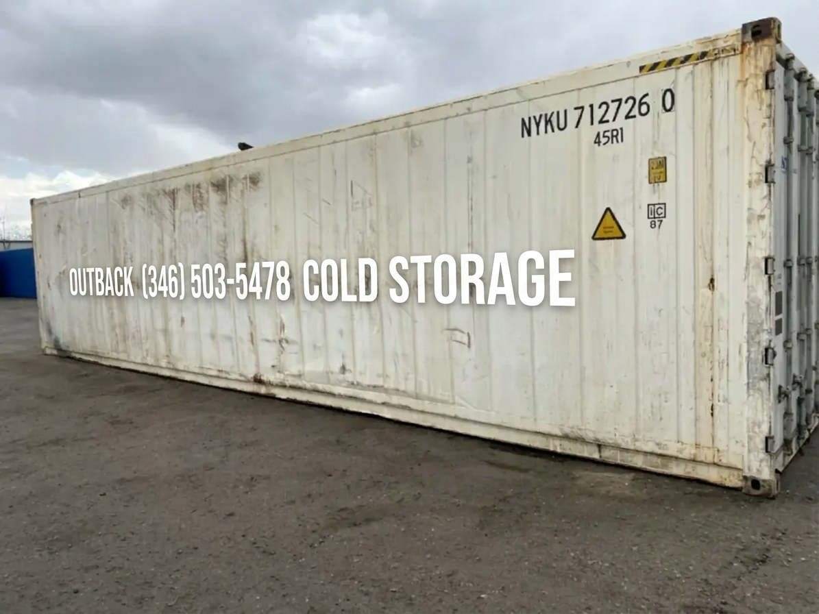 40′ Reefer Container (Non Working) — 40ft refrigerated container (image 2 of 6)
